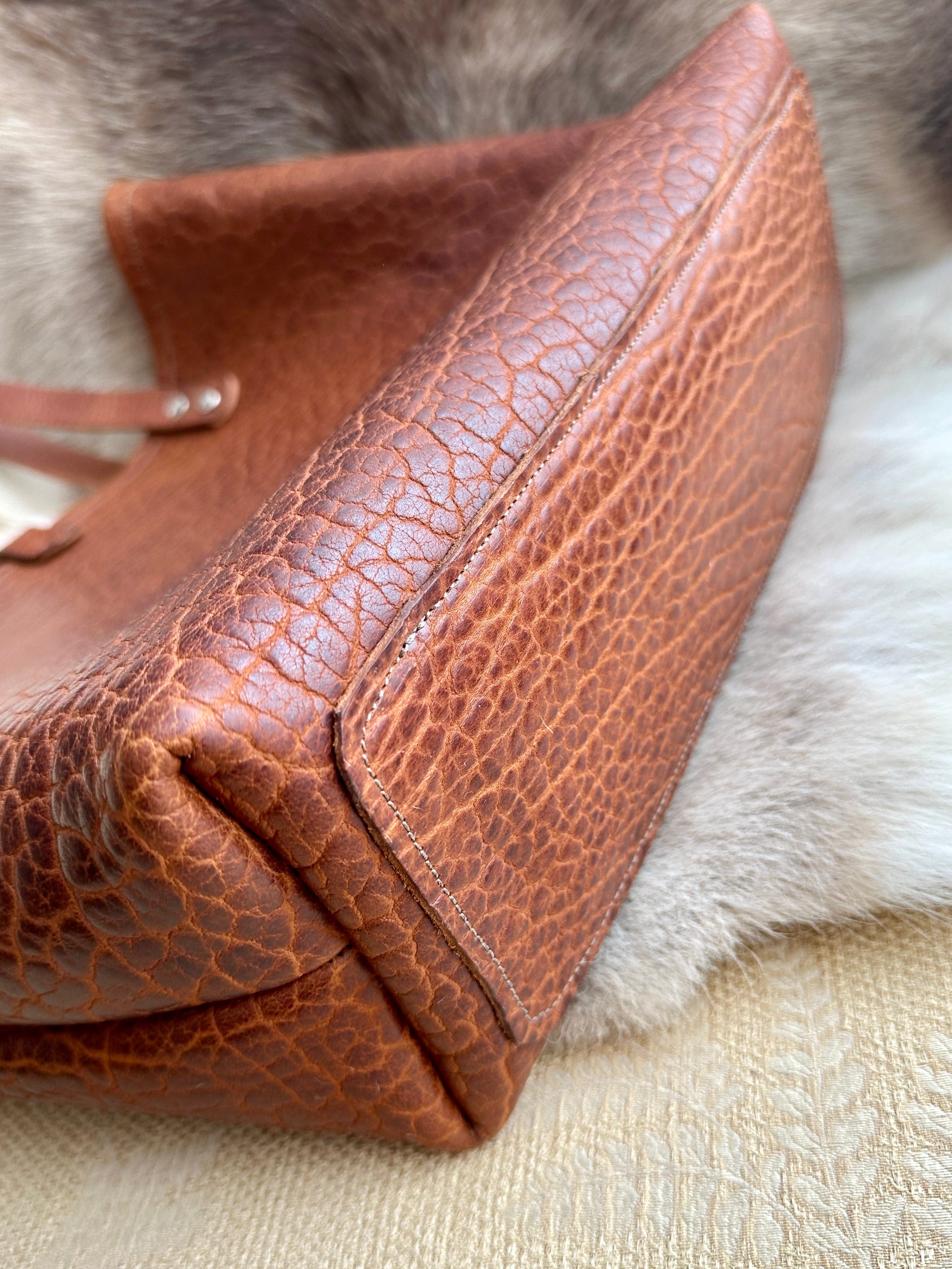 Bridger Leather Tote Bridger Tote | With Turquoise Medallion