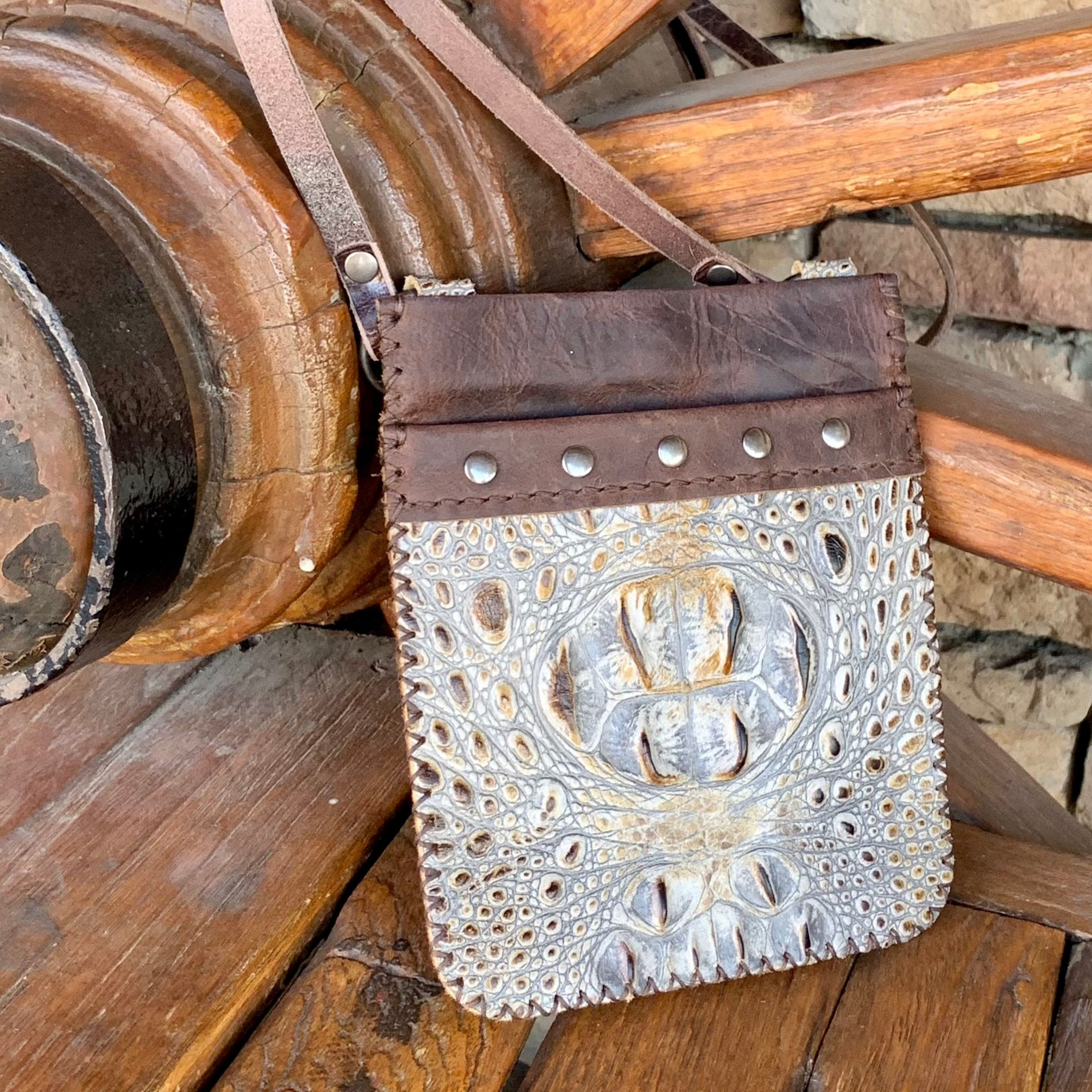 Bridger Leather Crossbody Bag Cathay Bag