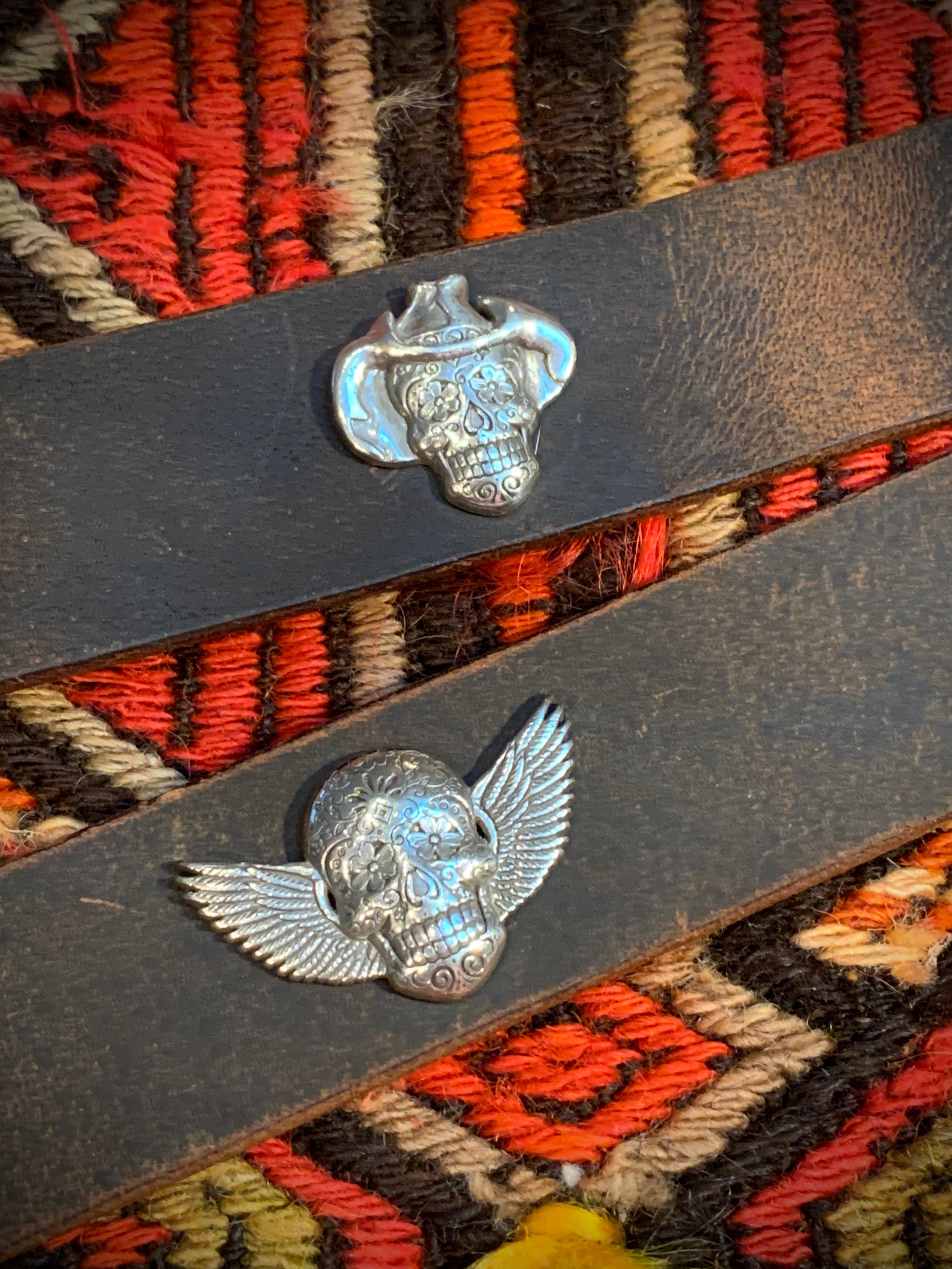 Bridger Leather Cuff Bracelet Cinco de Mayo Leather Cuffs