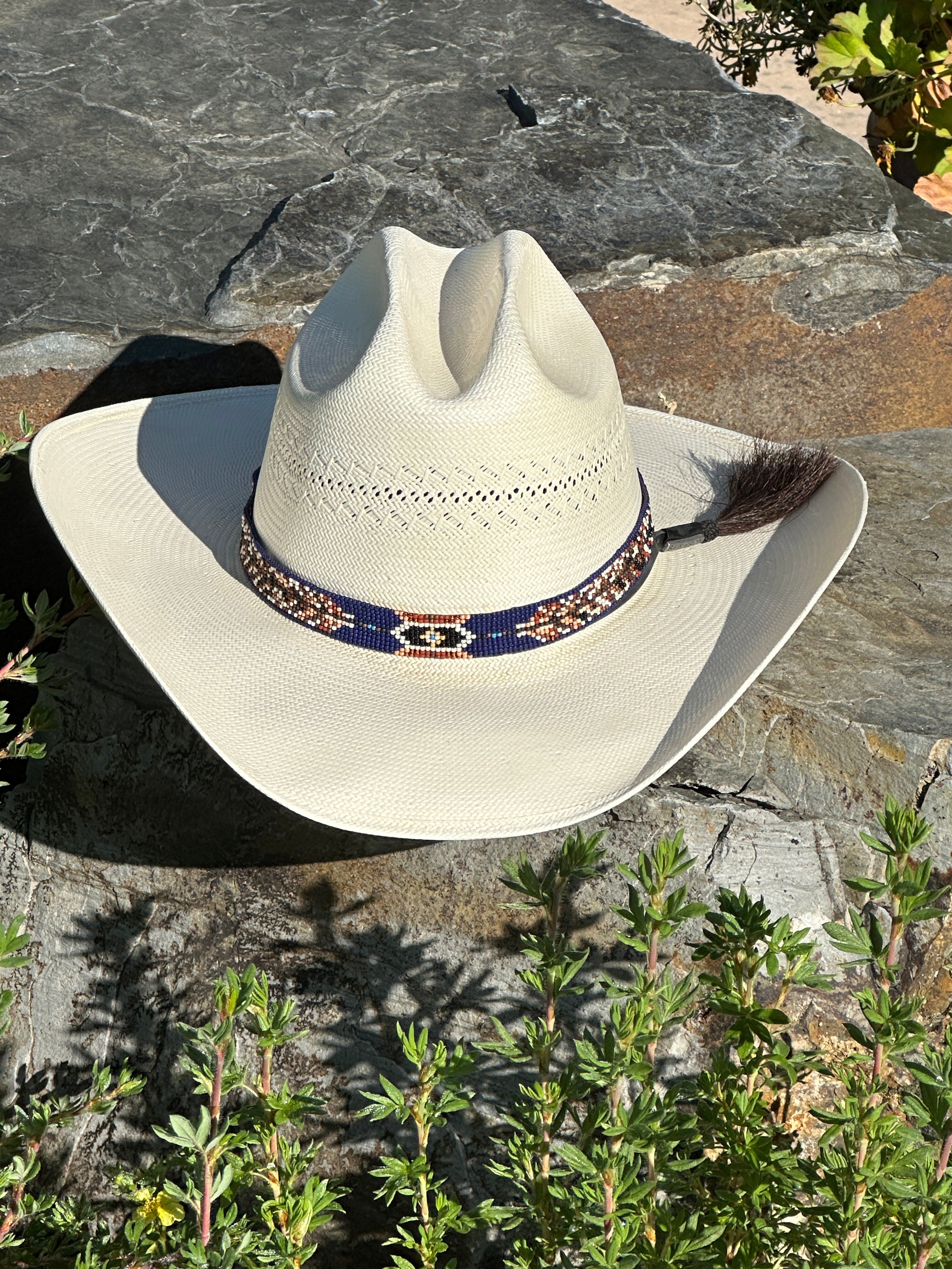 Bridger Leather Feather Hatband ðª¶