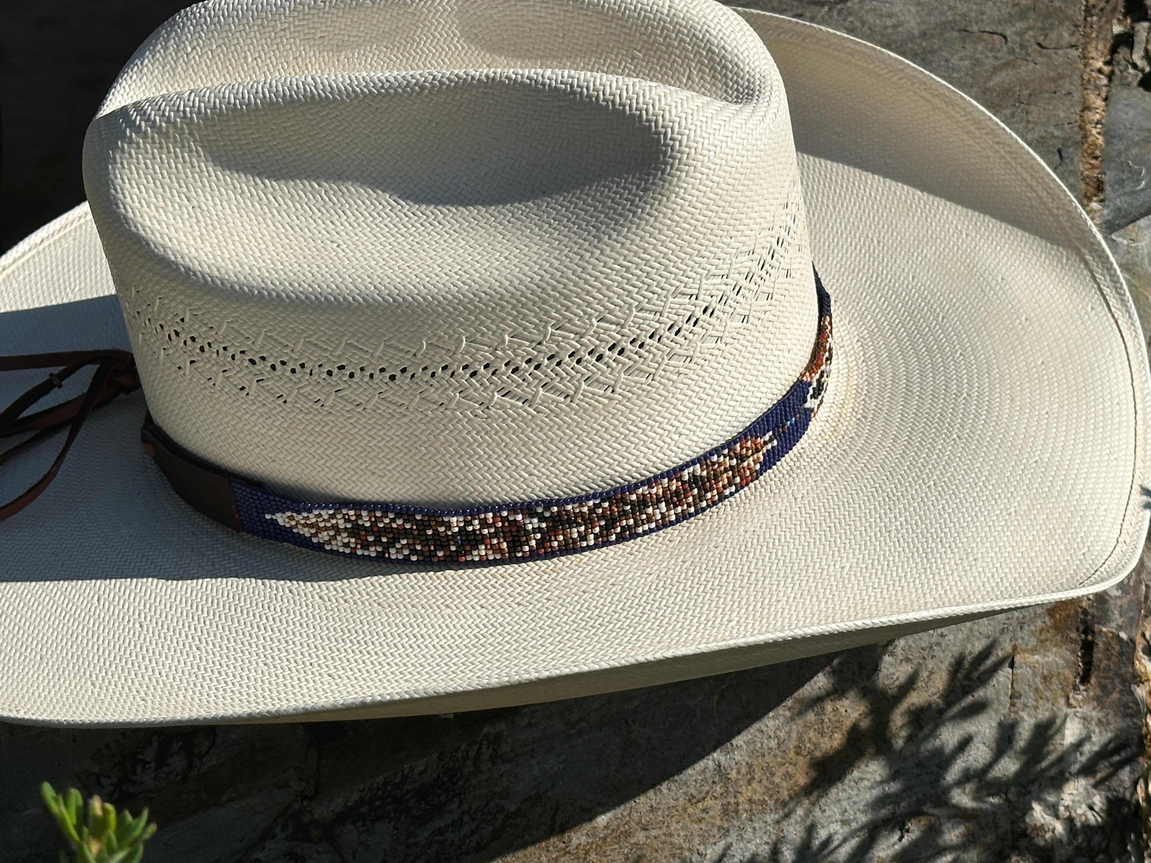 Bridger Leather Feather Hatband ðª¶