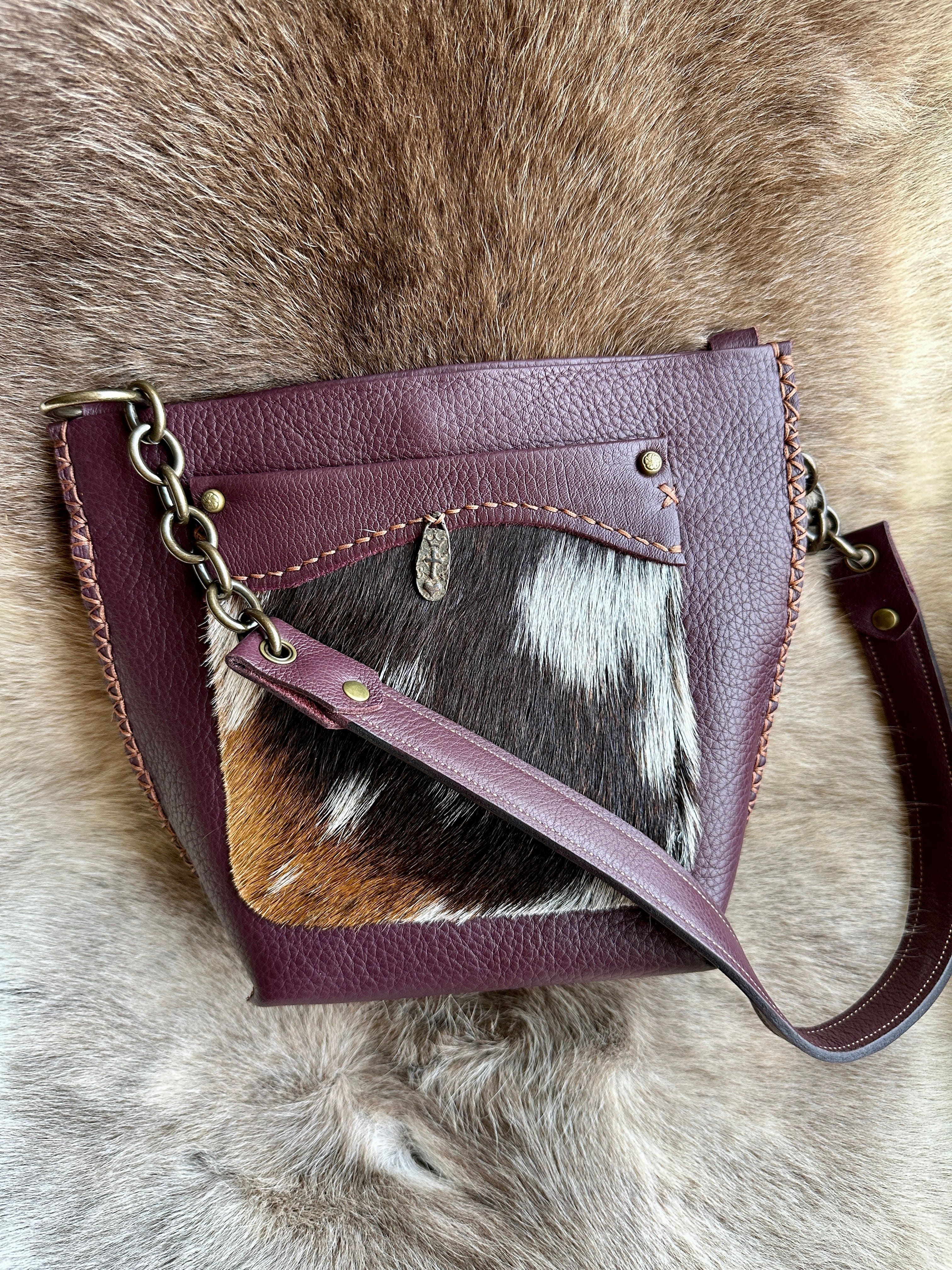 Bridger Leather Handbag Little Fawn Shoulder Bag in Assorted Styles