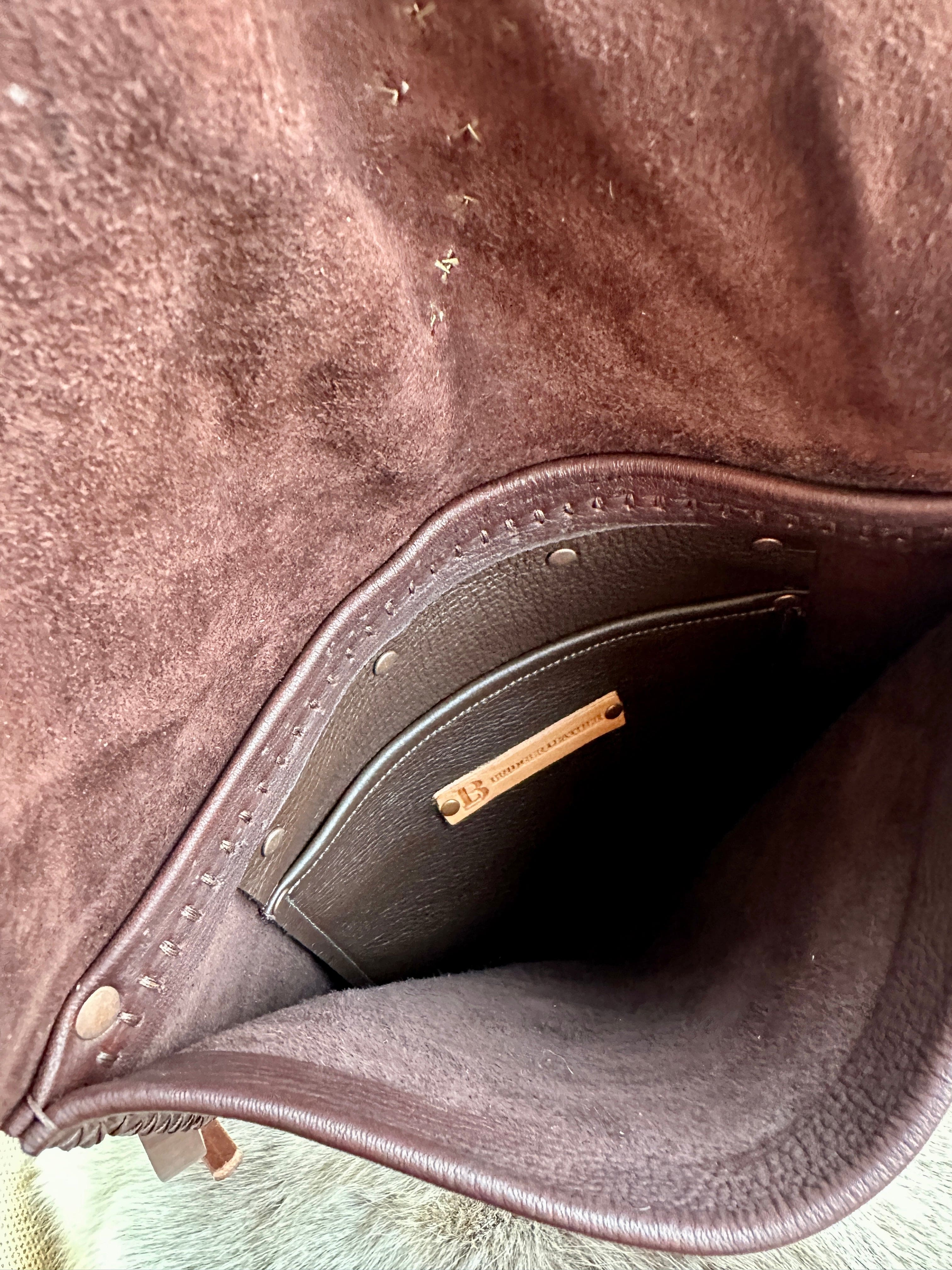 Bridger Leather Sacajawea Crossbody