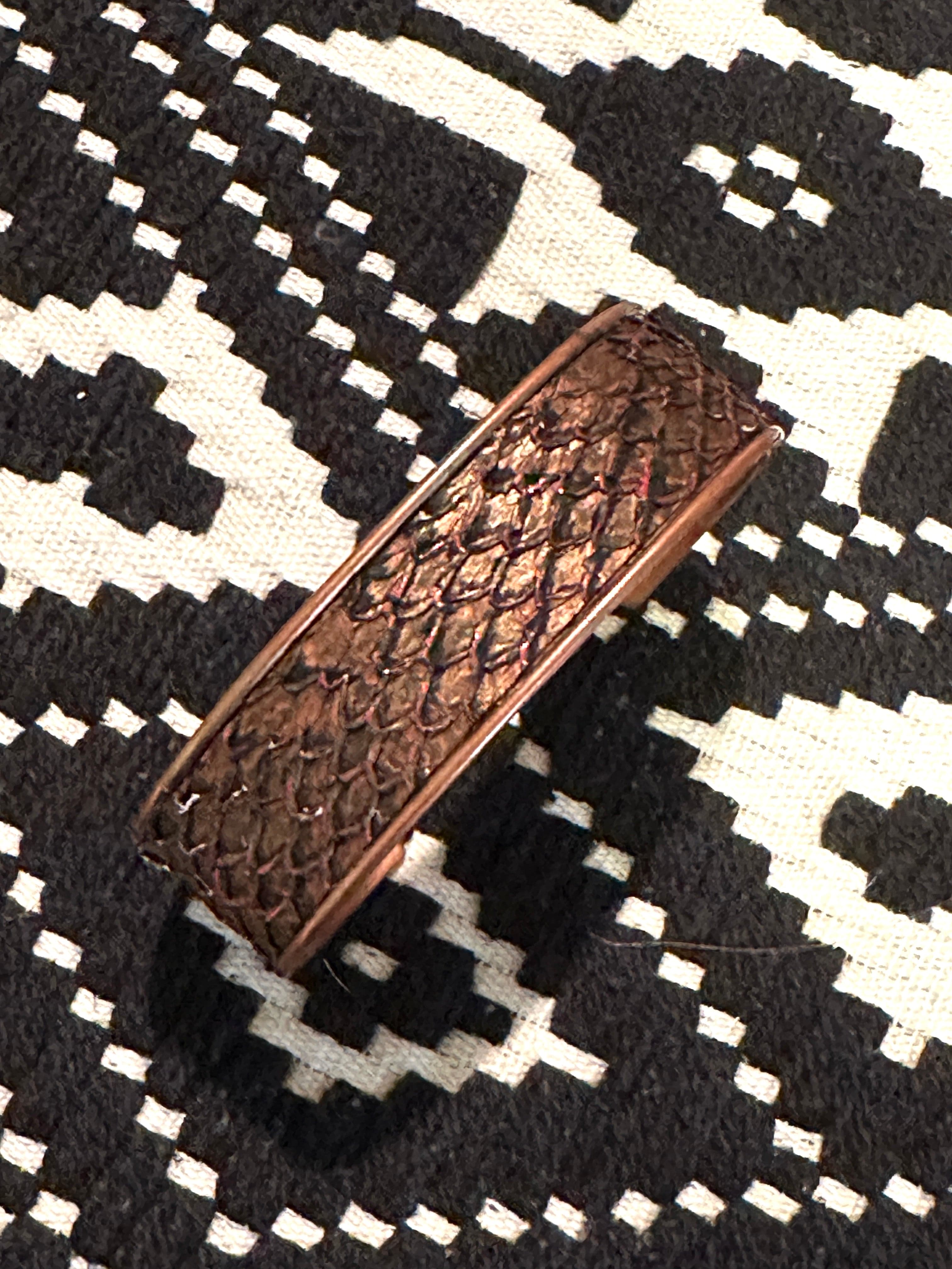 Bridger Leather Cuff Bracelet Salmon Leather Cuff Bracelets - Assorted sizes & Colors