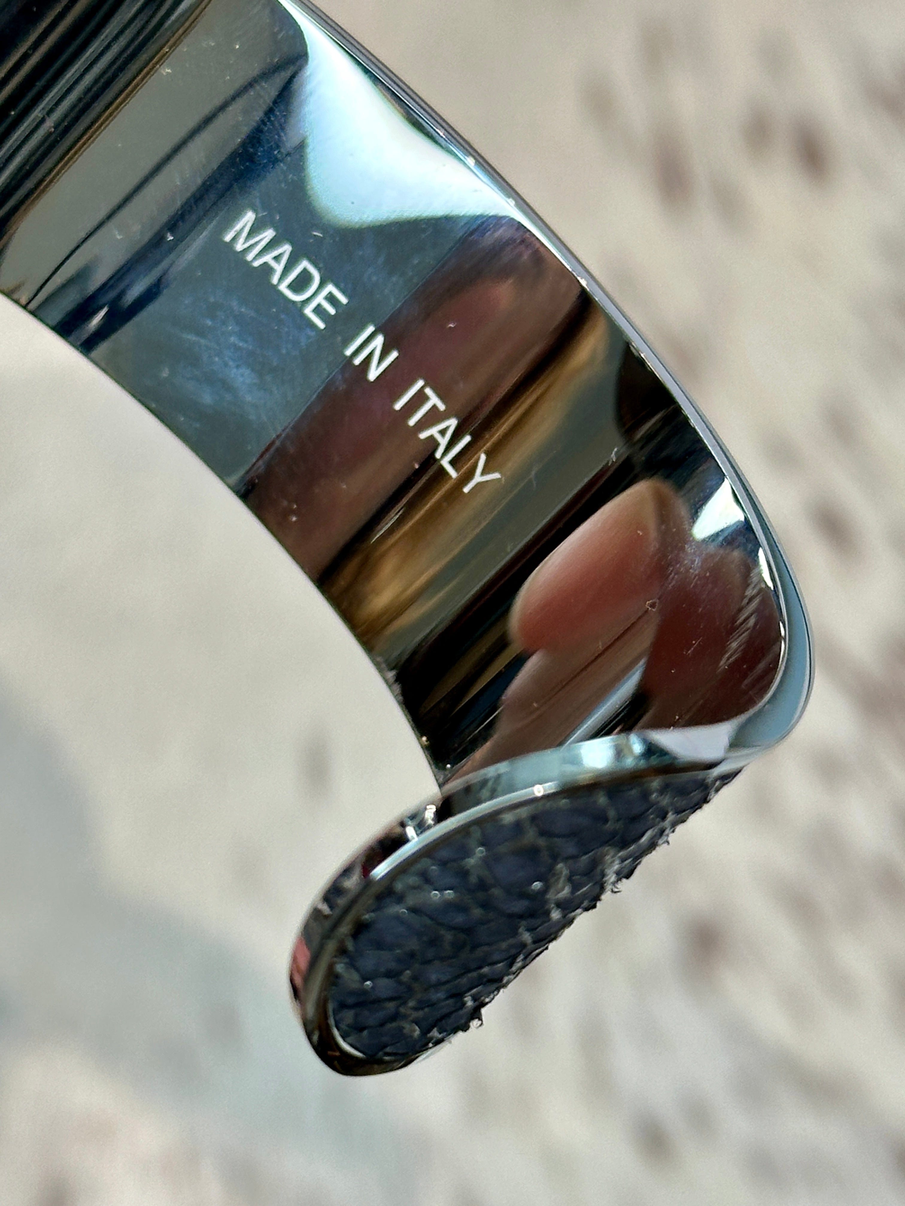 Bridger Leather Cuff Bracelet Salmon Leather Cuff - Wide