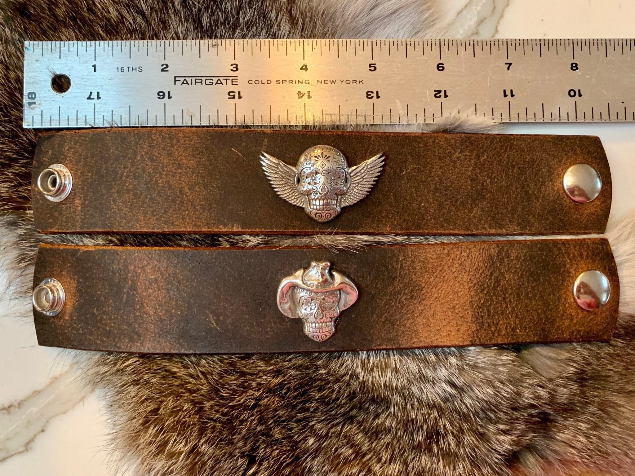 Cinco de Mayo Leather Cuffs - Cuff Bracelet - Bridger Leather