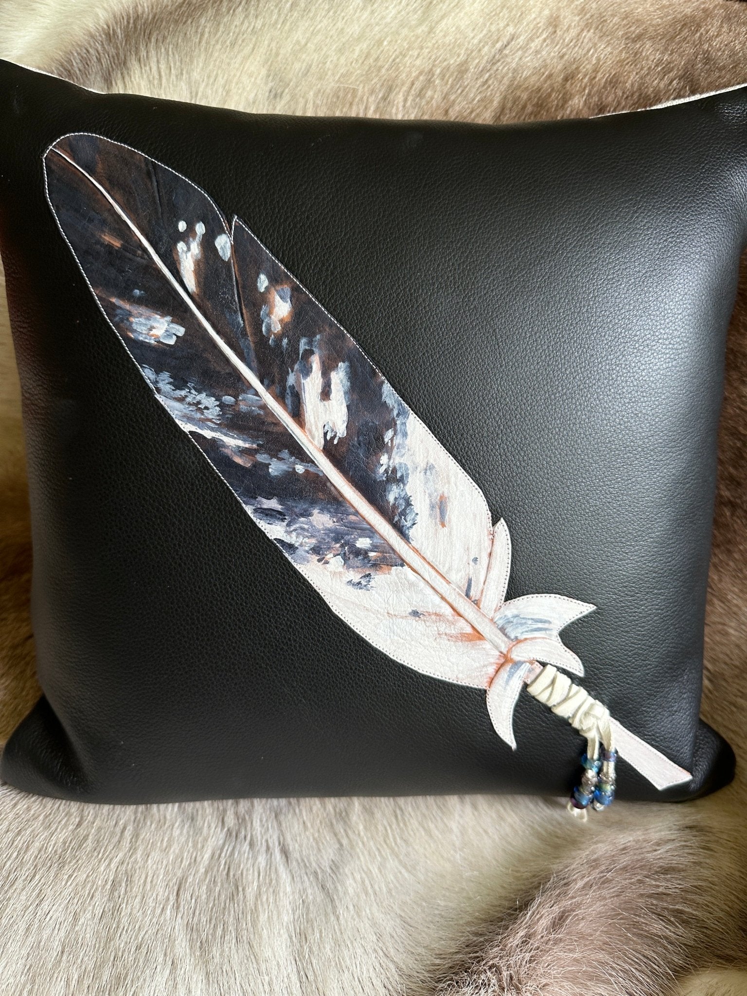 Eagle Pillow - Pillow - Bridger Leather