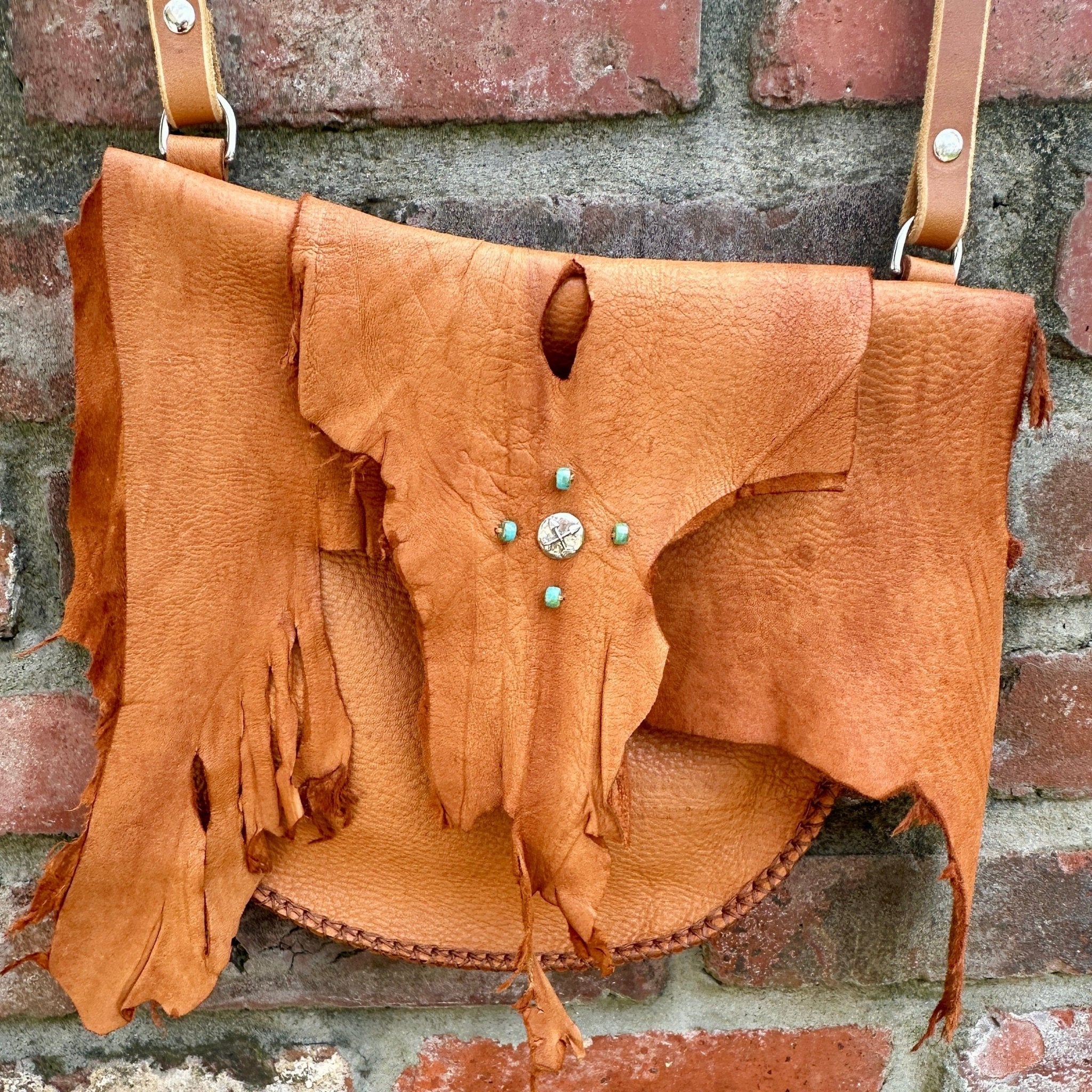 Elk Leather Crossbody - Bridger Leather