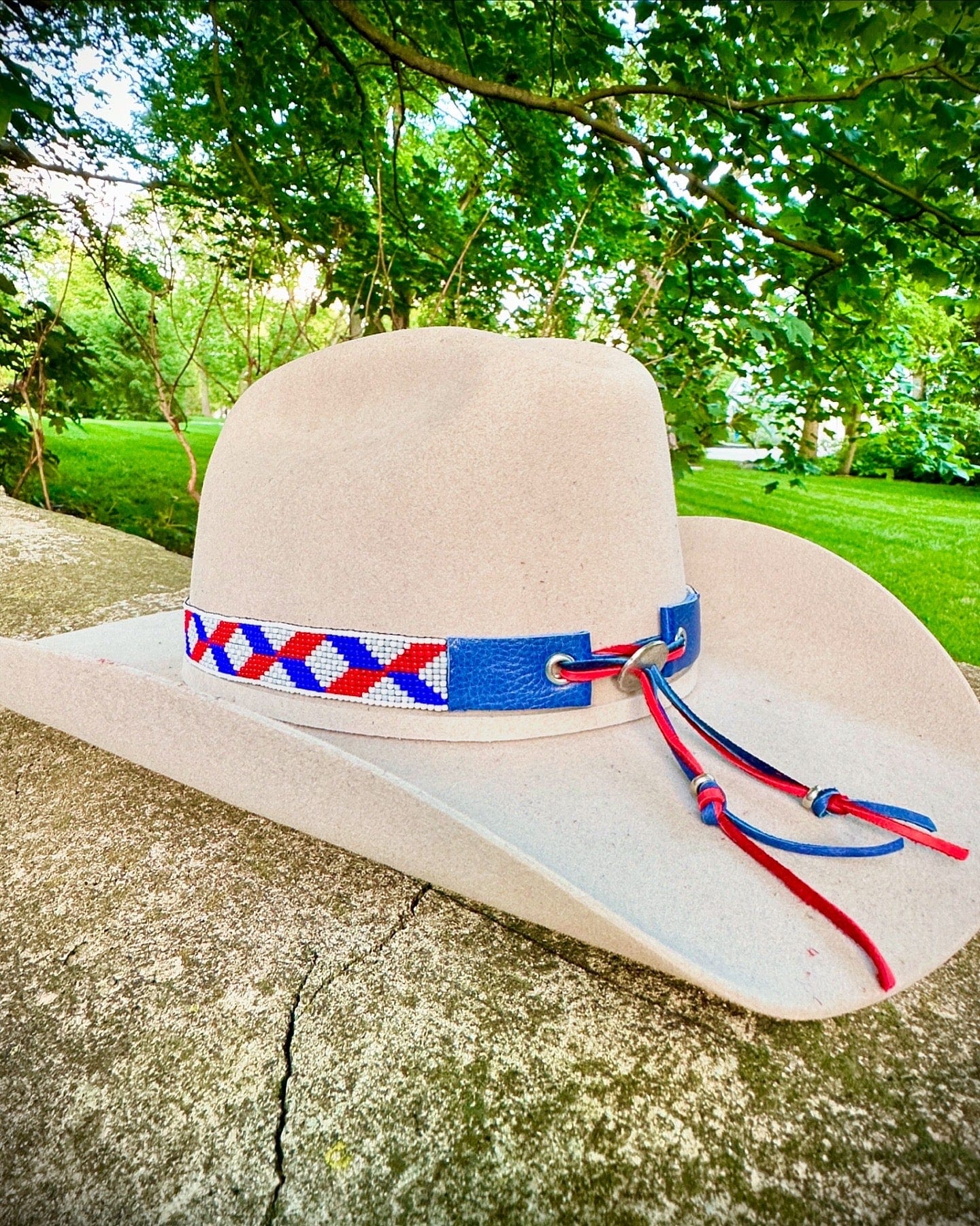 Independence Day - Hatband - Bridger Leather