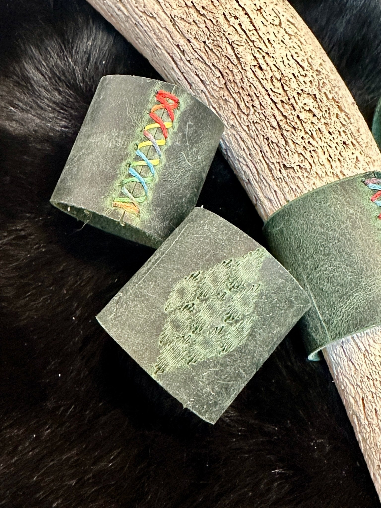 Leather Napkin Rings - Sets of 4 - Home Goods - Bridger Leather