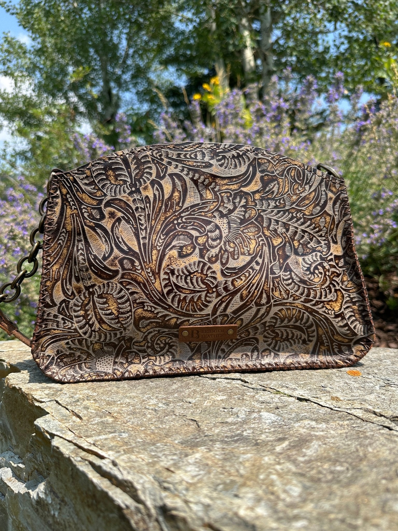 Rosebud Shoulder Bag — Multiple Styles - Shoulder Bag - Bridger Leather