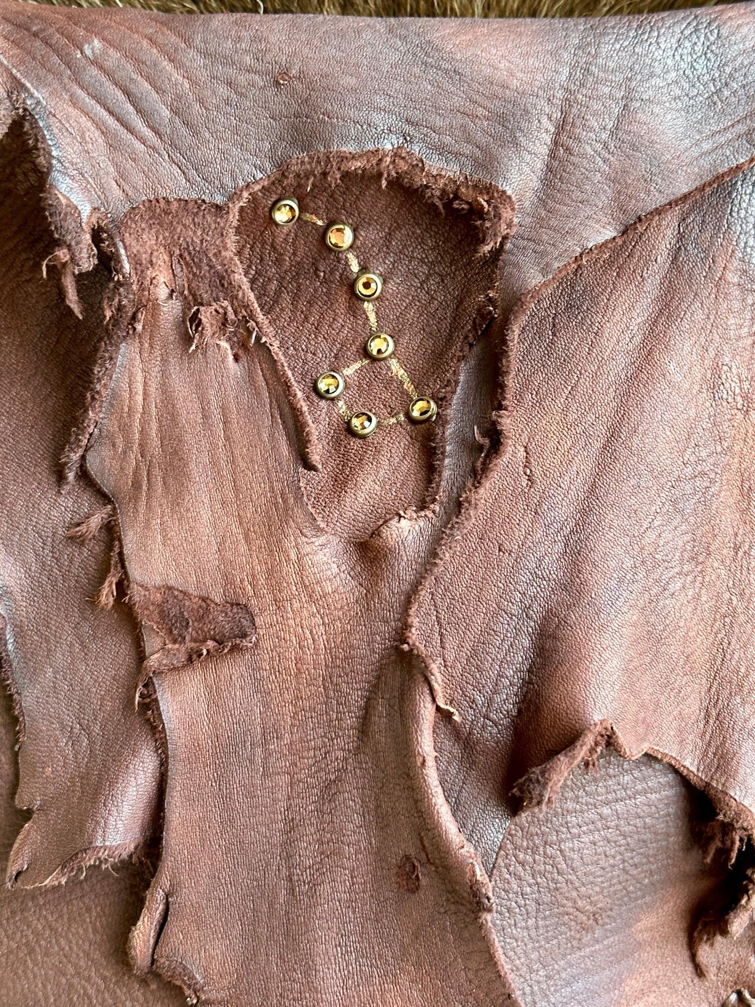 Sacajawea — The Big Dipper | Elk Leather Crossbody Bag - Crossbody Bag - Bridger Leather