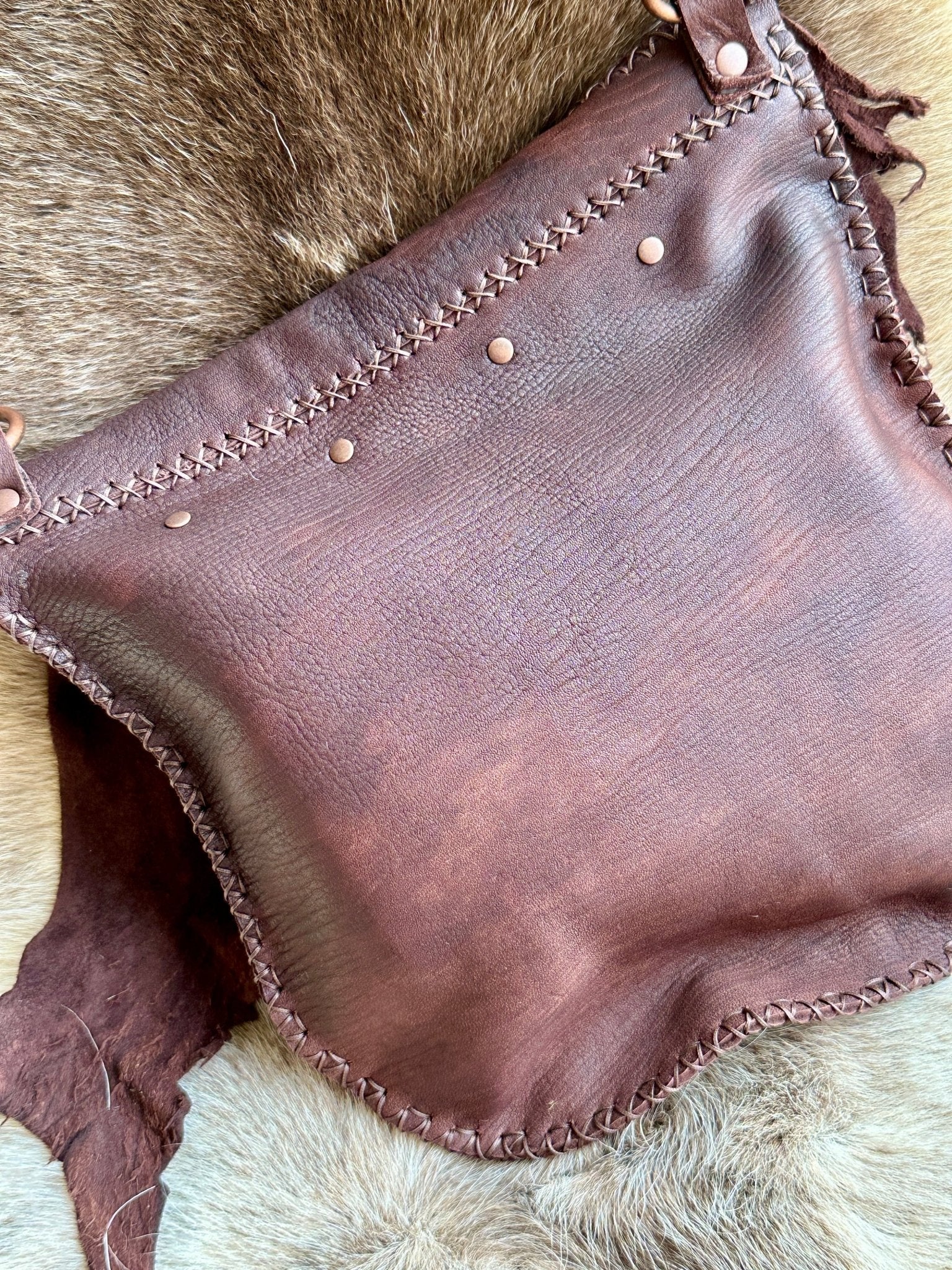 Sacajawea — The Big Dipper | Elk Leather Crossbody Bag - Crossbody Bag - Bridger Leather