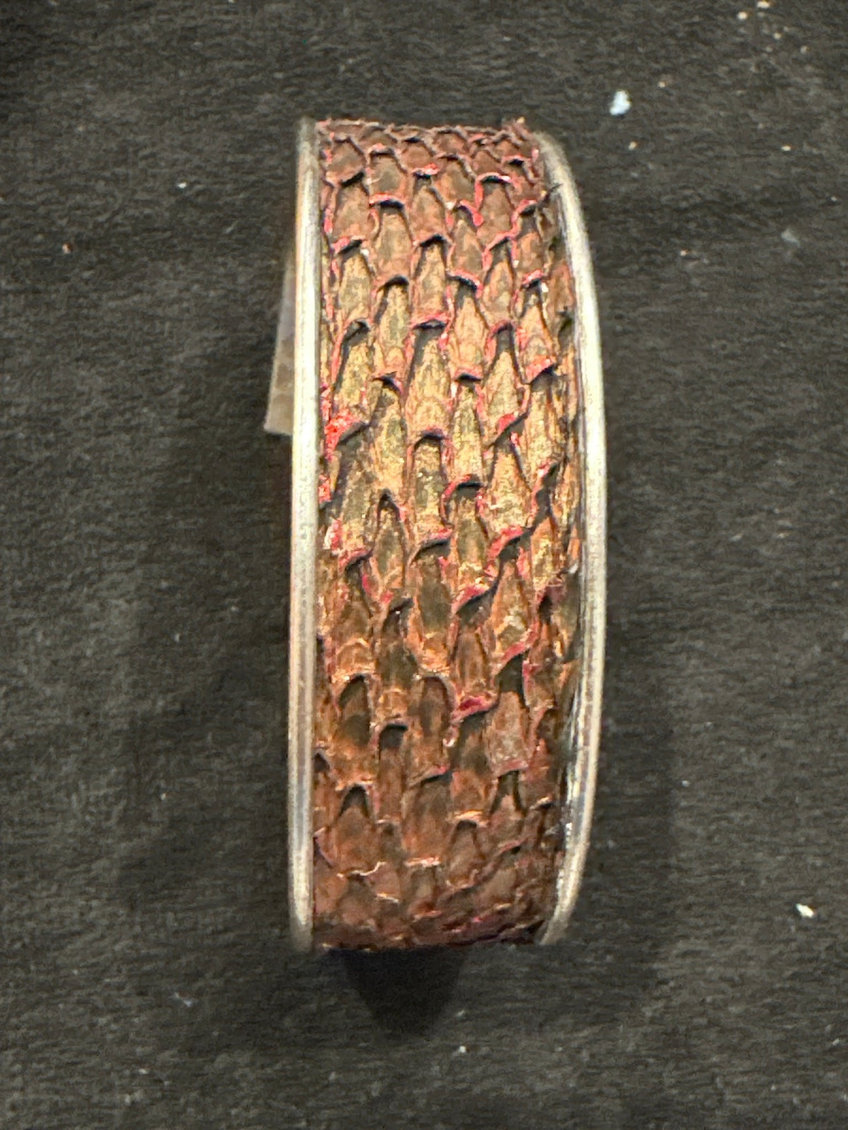 Salmon Leather Cuff Bracelets - Adjustable Assorted Colors - Cuff Bracelet - Bridger Leather