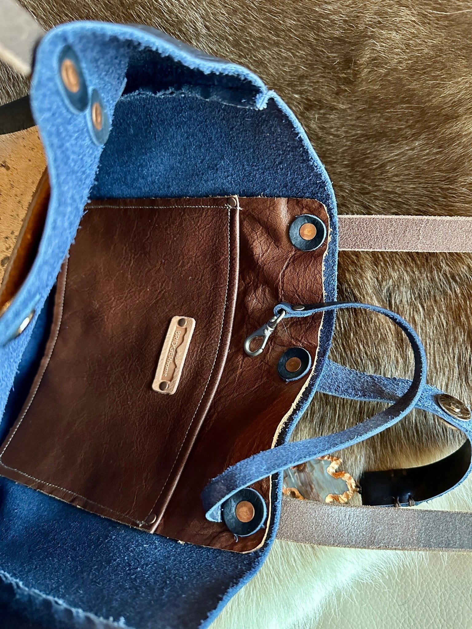 The Bridger Tote - Tote - Bridger Leather