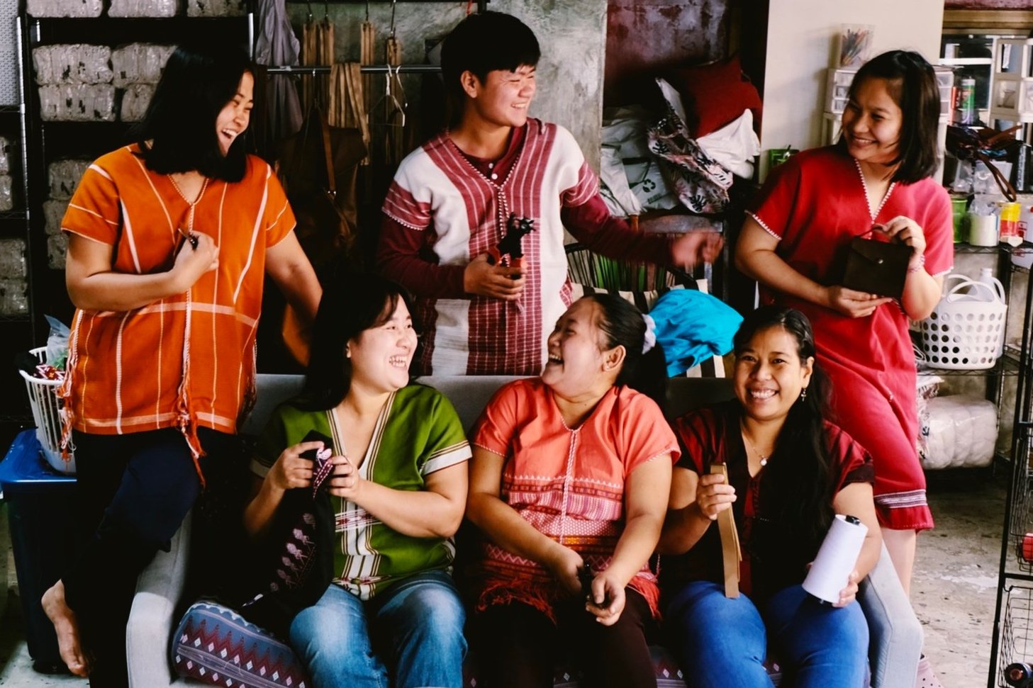 The women of Braverly, a not for profit organization in Thailand
