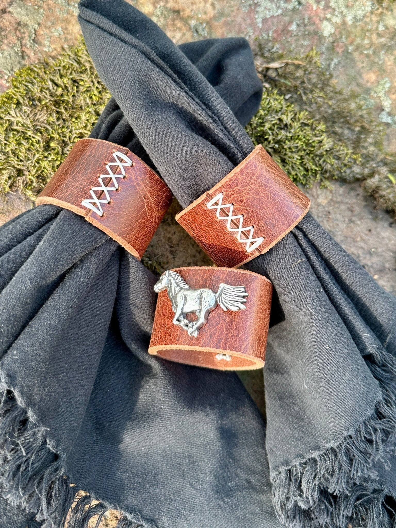 Napkin Rings - Bridger Leather