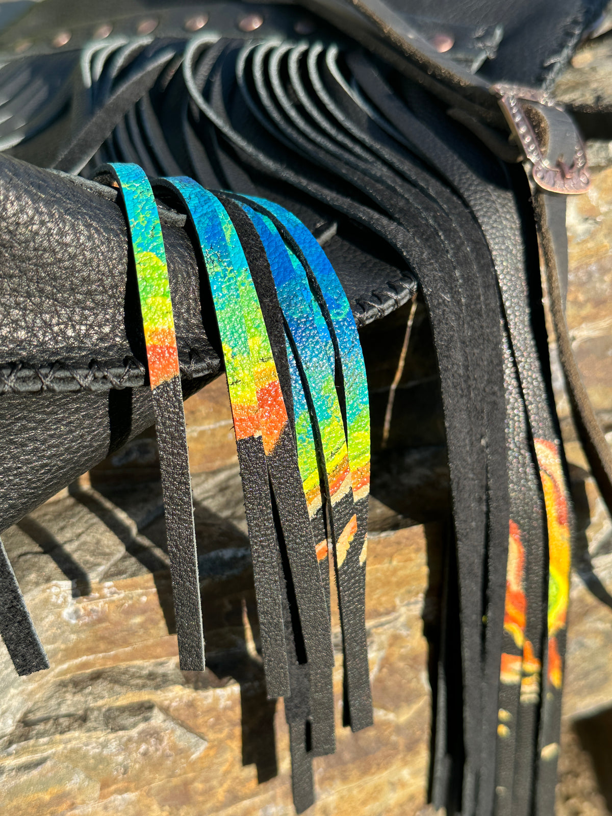 Grand Prismatic Crossbody Bag