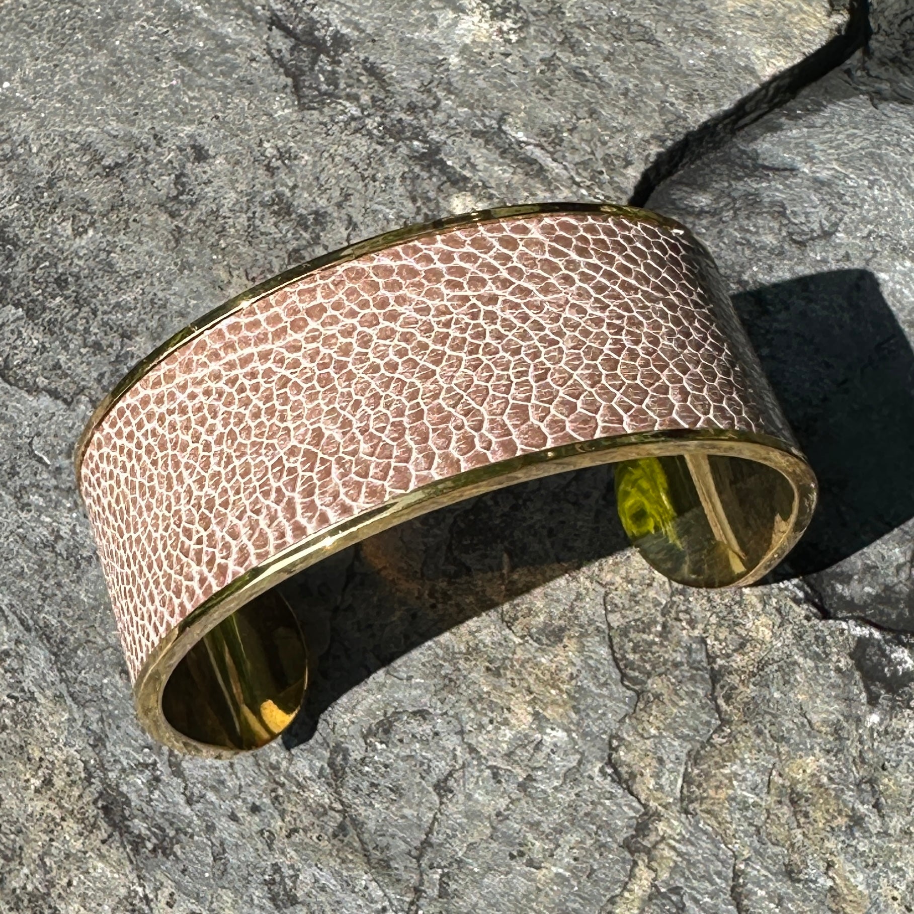 Ostrich Leather Cuff