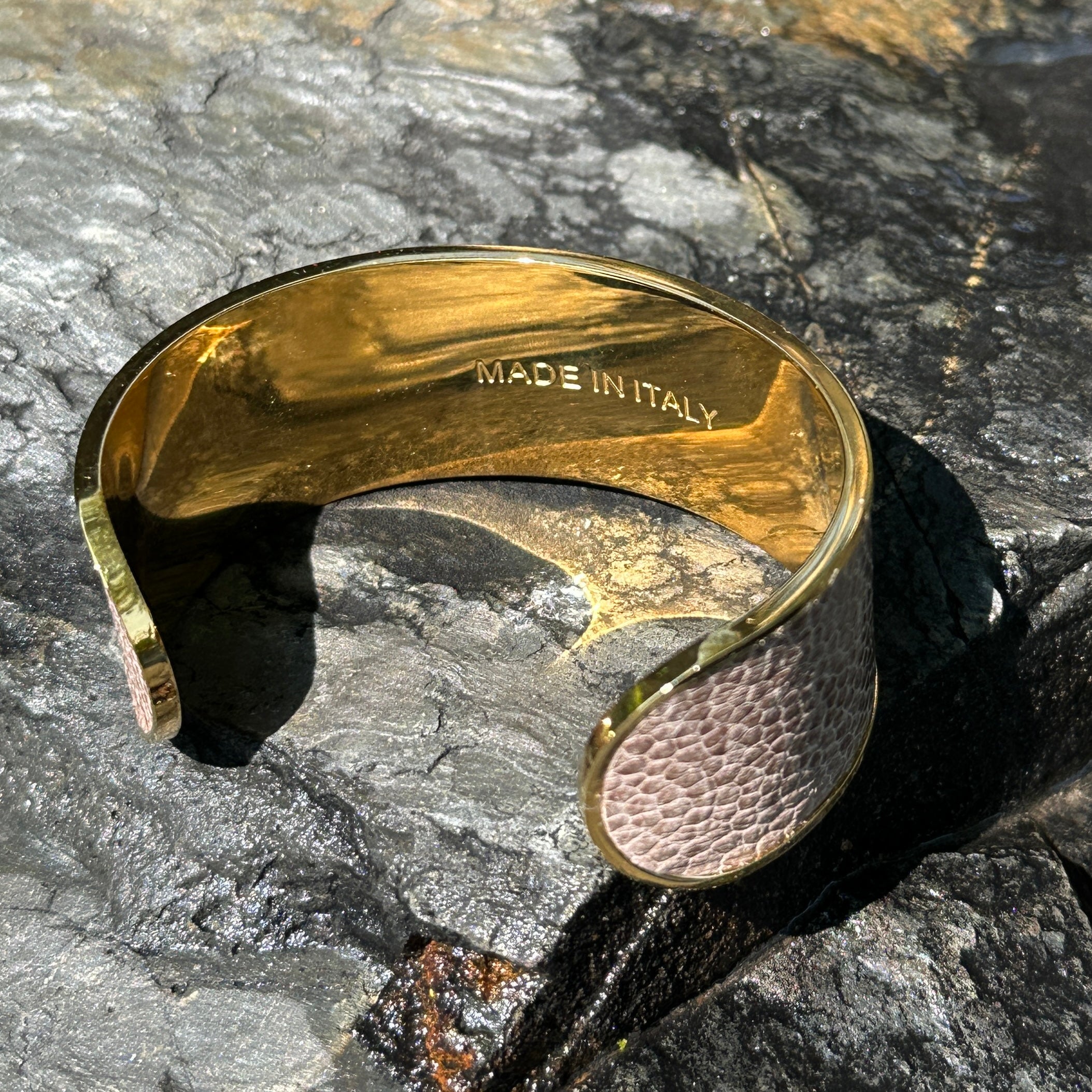 Ostrich Leather Cuff