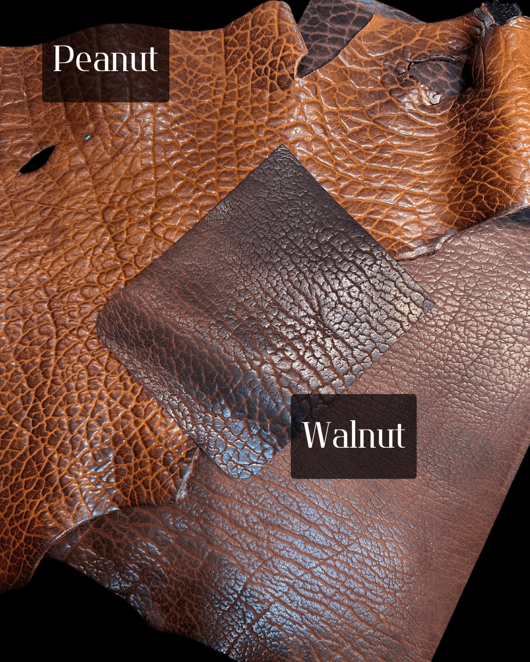 Bangtail Bison Leather Clutch - Clutch - Bridger Leather