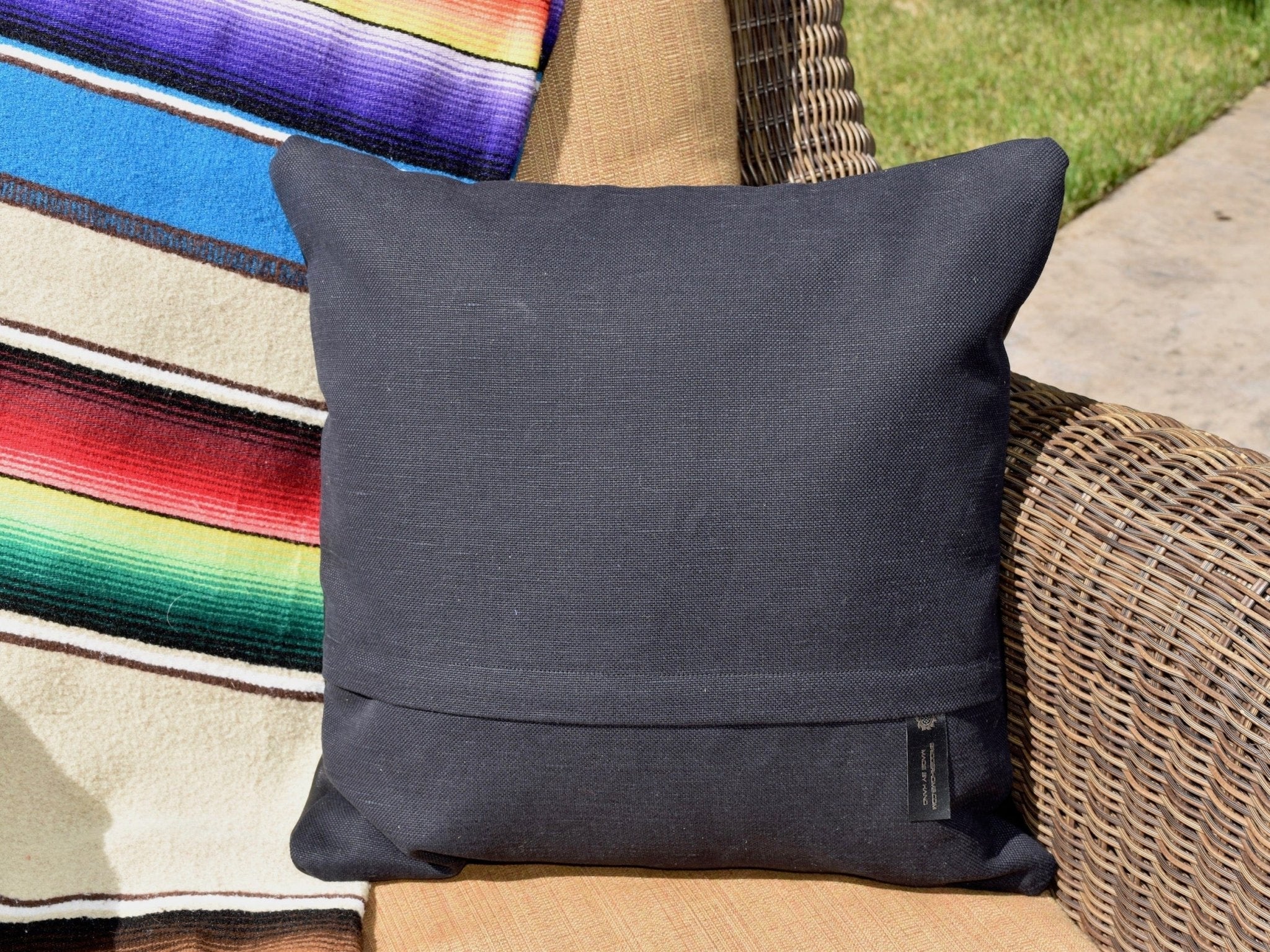 Blue Wave Pillow Set - Pillow - Bridger Leather