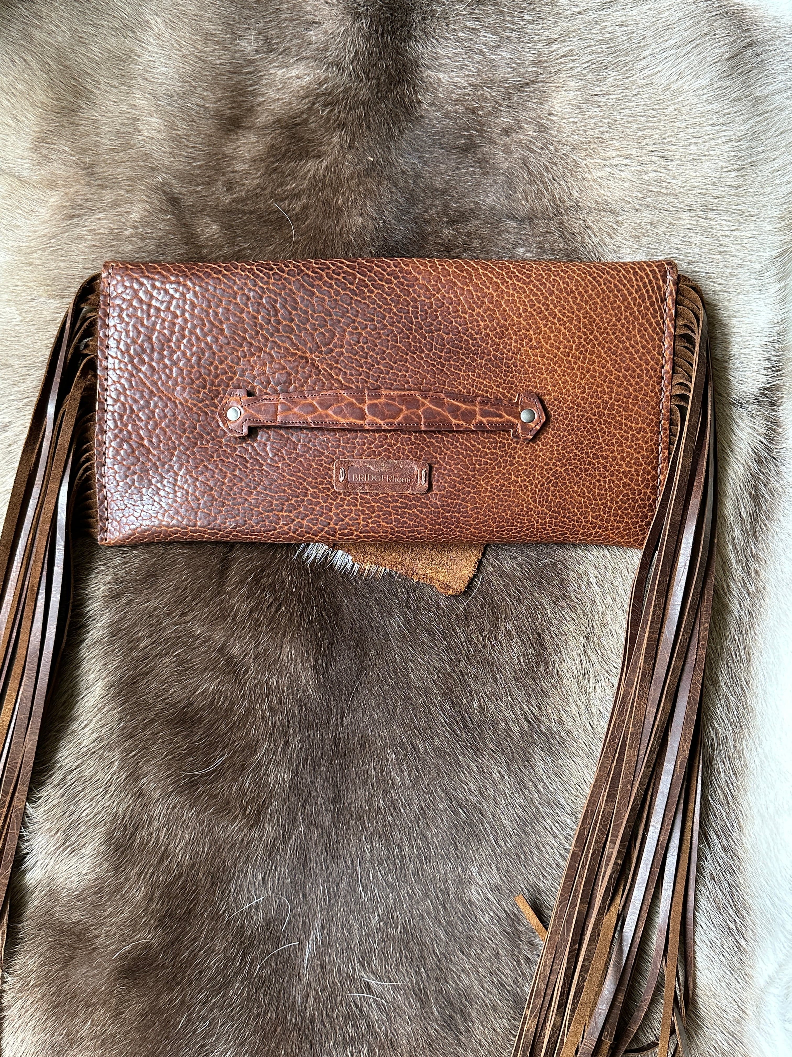 Bridger Leather Clutch The Bangtail Clutch - CURRENTLY Made to Order