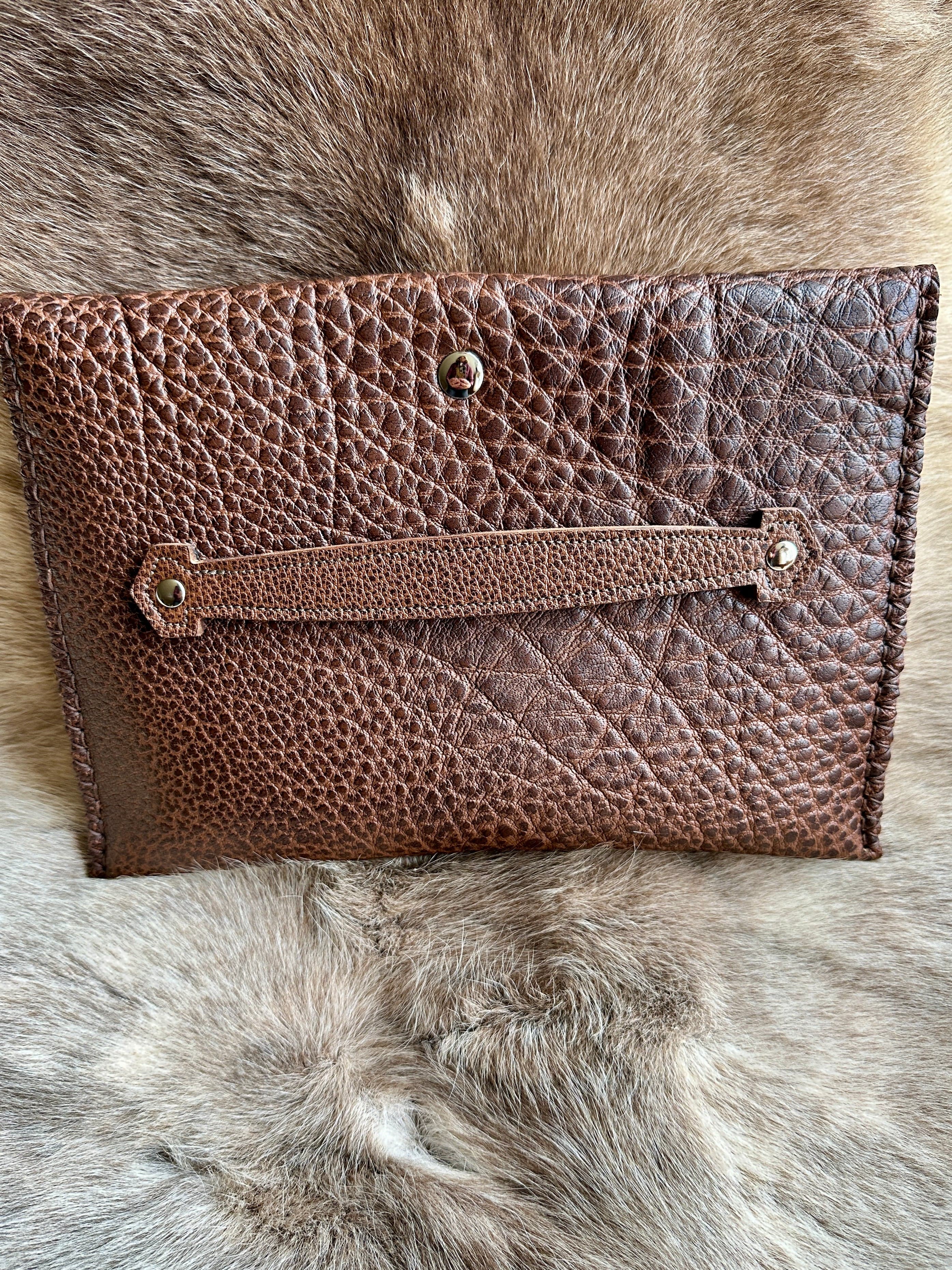 Bridger Leather Clutch Water Buffalo Clutch