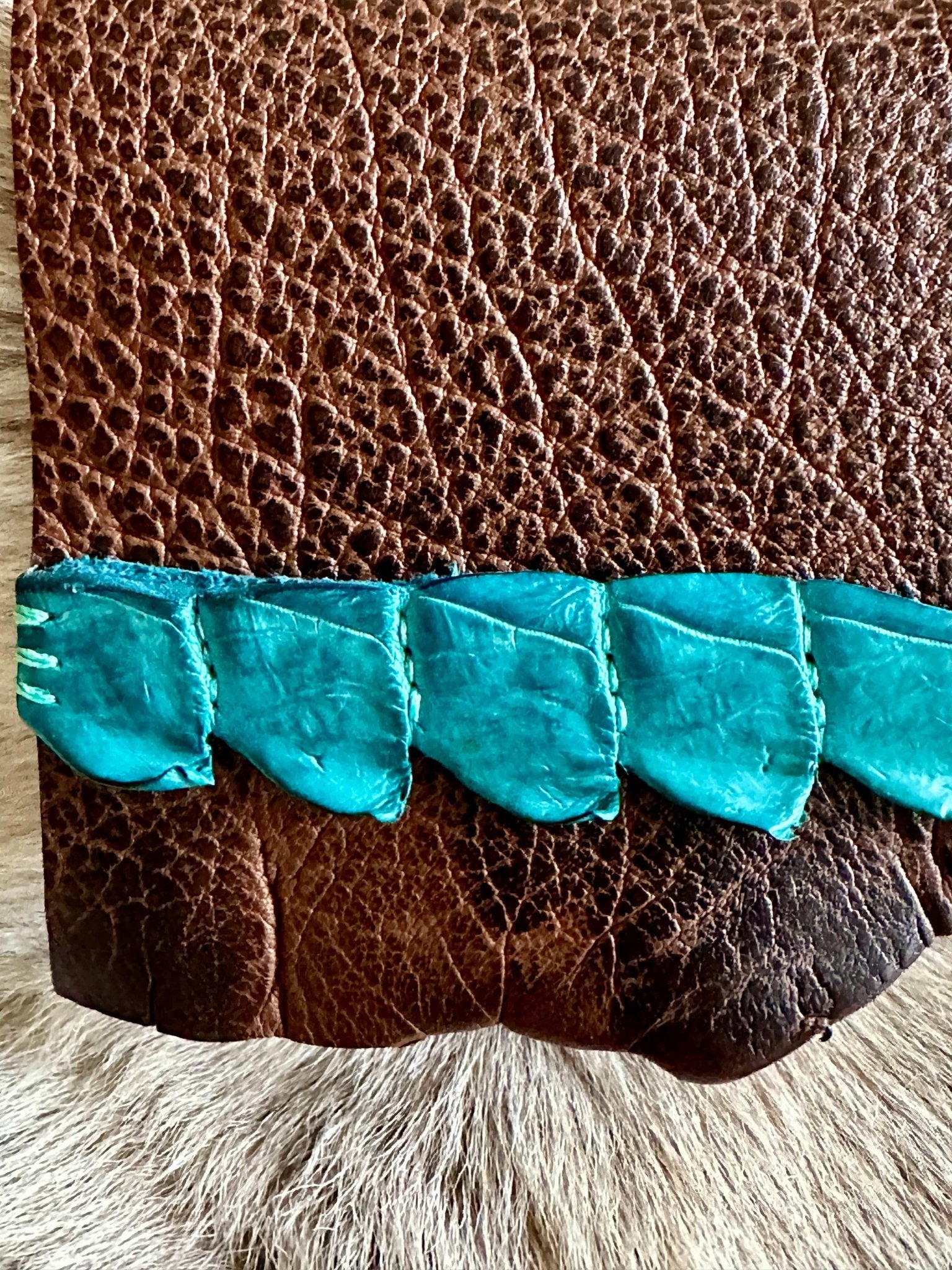 Buffalo & Crocodile Clutch Handcrafted Bag - Clutch - Bridger Leather