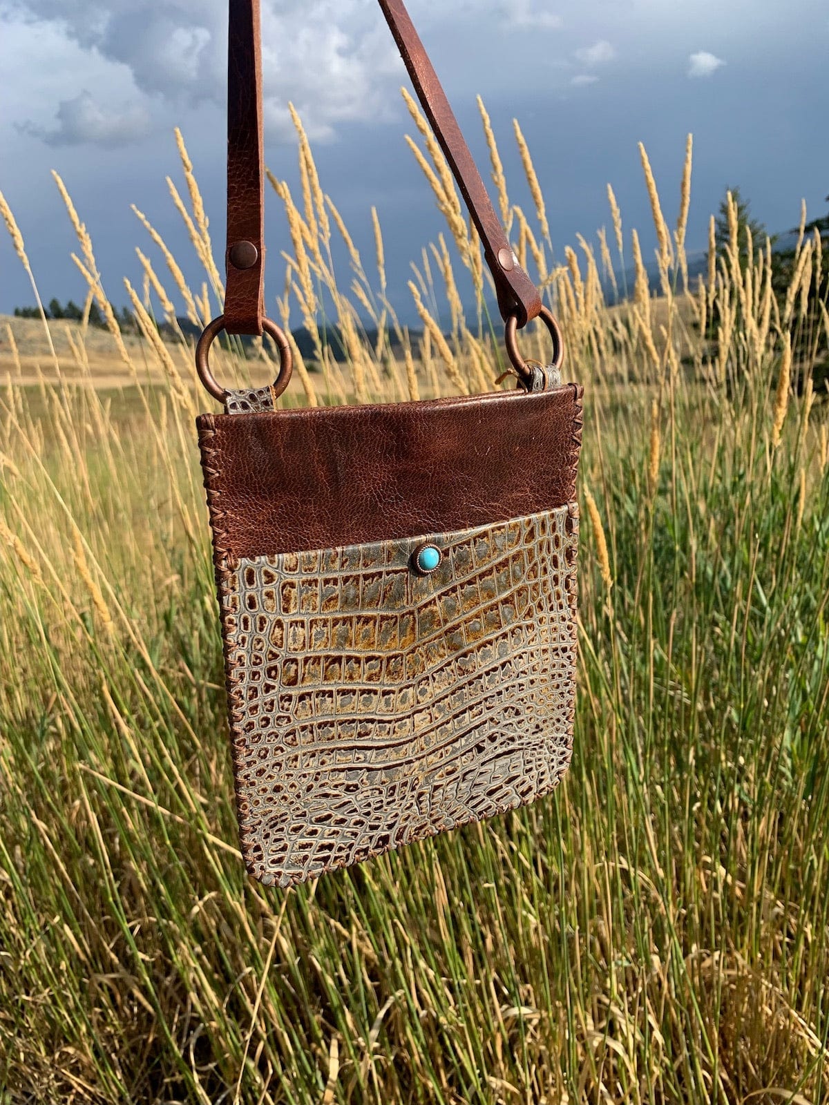 Cathay Mini 20% Off Shown in Cart - Crossbody Bag - Bridger Leather