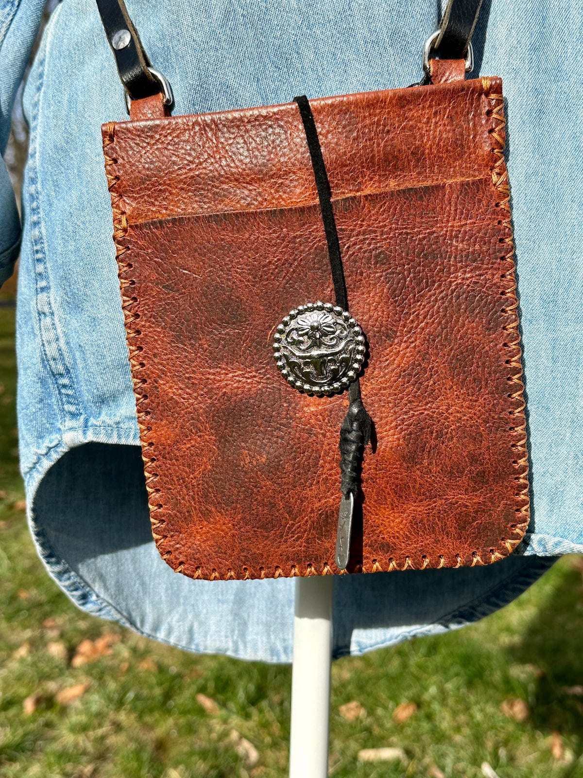 Cathay Mini 20% Off Shown in Cart - Crossbody Bag - Bridger Leather