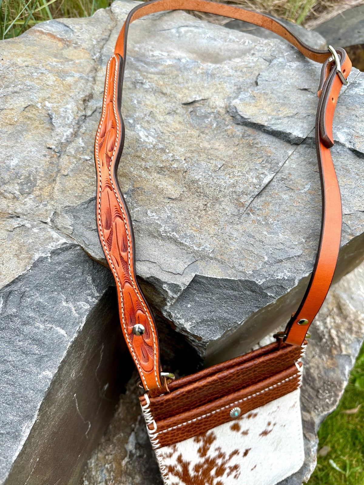 “Don’t Rein Me In” Cathay Max Crossbody, Limited Edition - Crossbody Bag - Bridger Leather