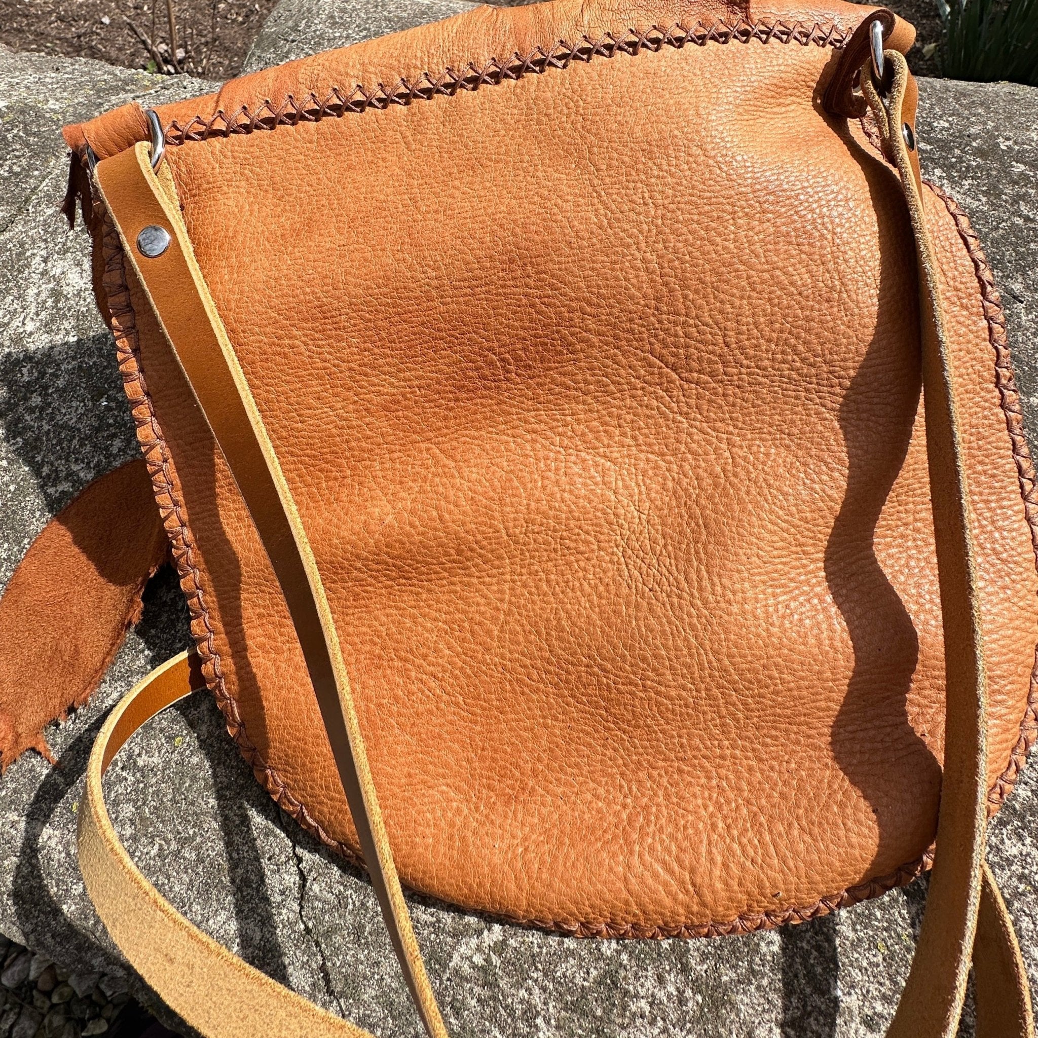 Elk Leather Crossbody - Bridger Leather