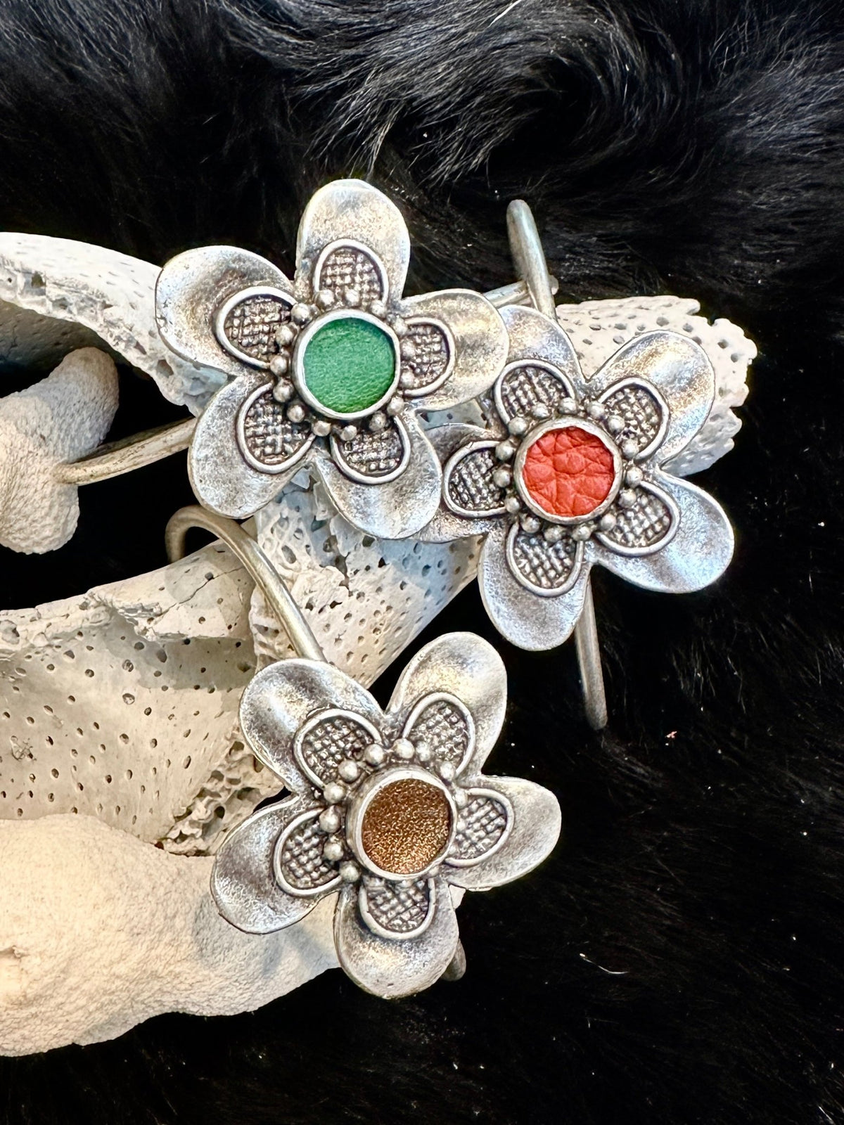 Flower Bracelet - Bracelet - Bridger Leather