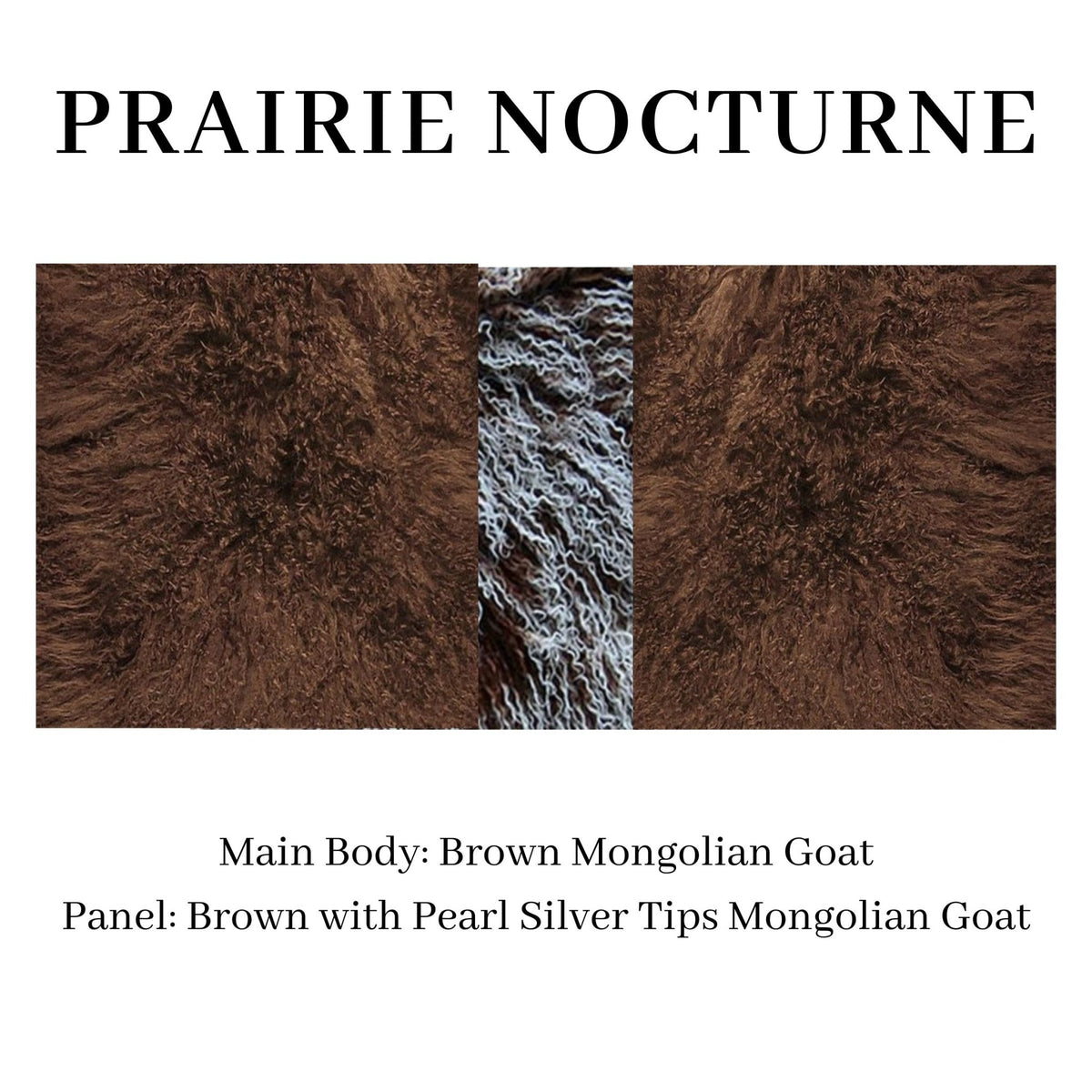 High Country Cape | Mongolian Goat - Cape - Bridger Leather