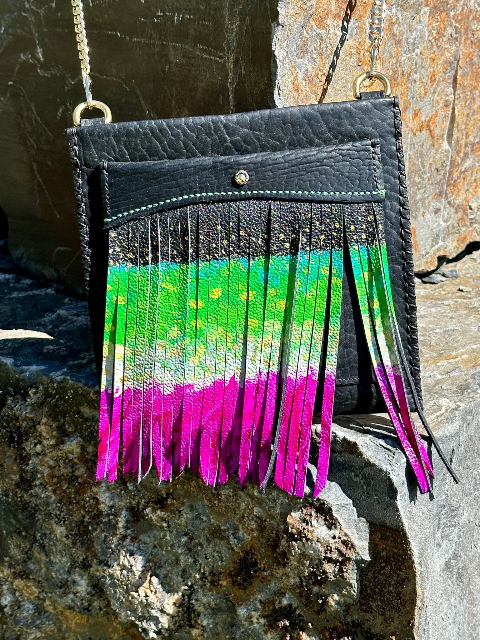 Hummingbird - Made to Order - Please Send Inquiry - Crossbody Bag - Bridger Leather
