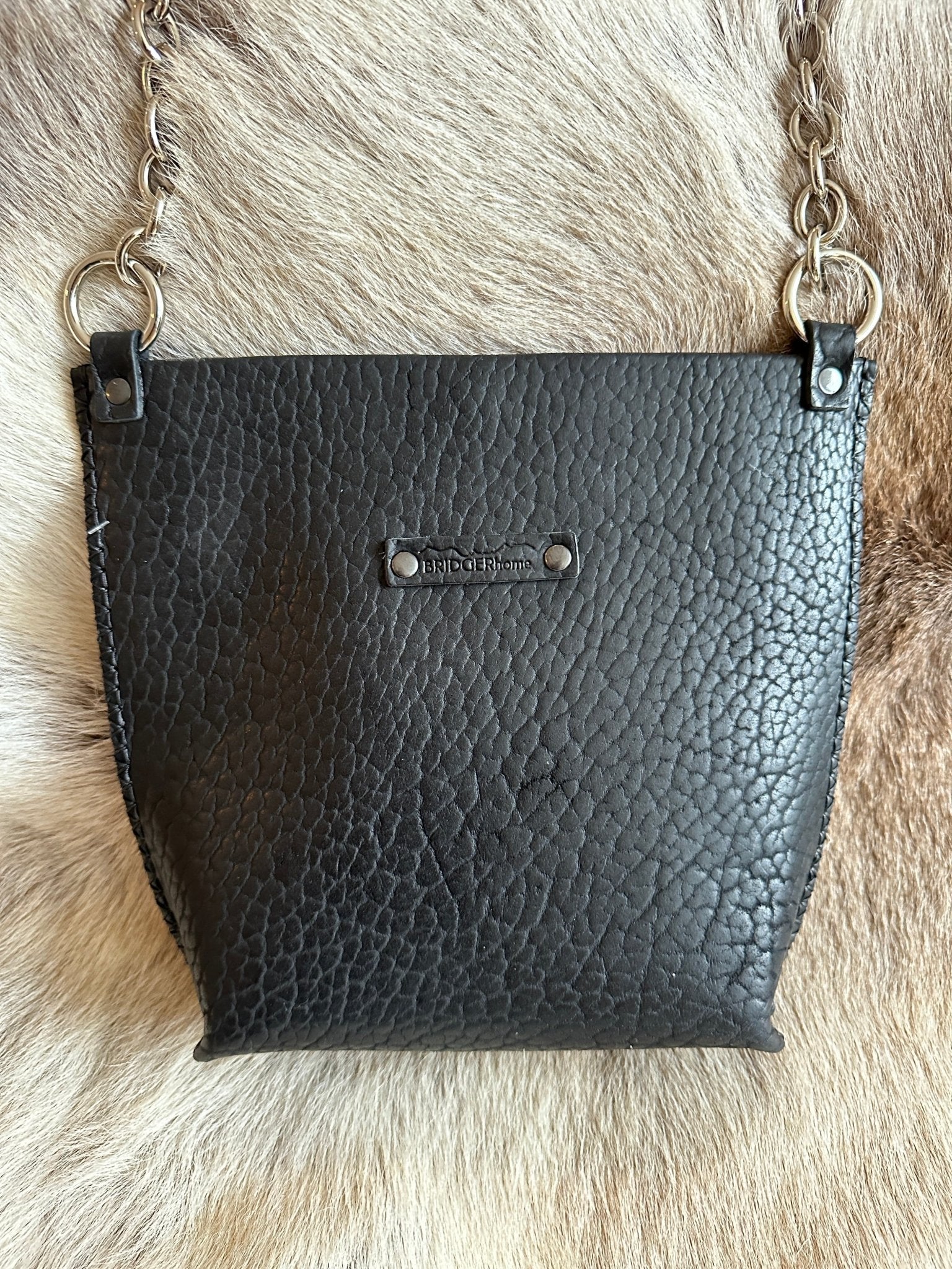 Little Fawn Shoulder Bag with Goat Pocket - Bridger Leather