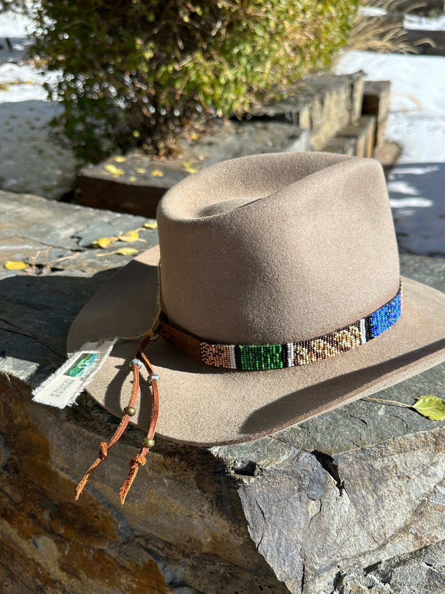 Mallard Hatband - Hatband - Bridger Leather