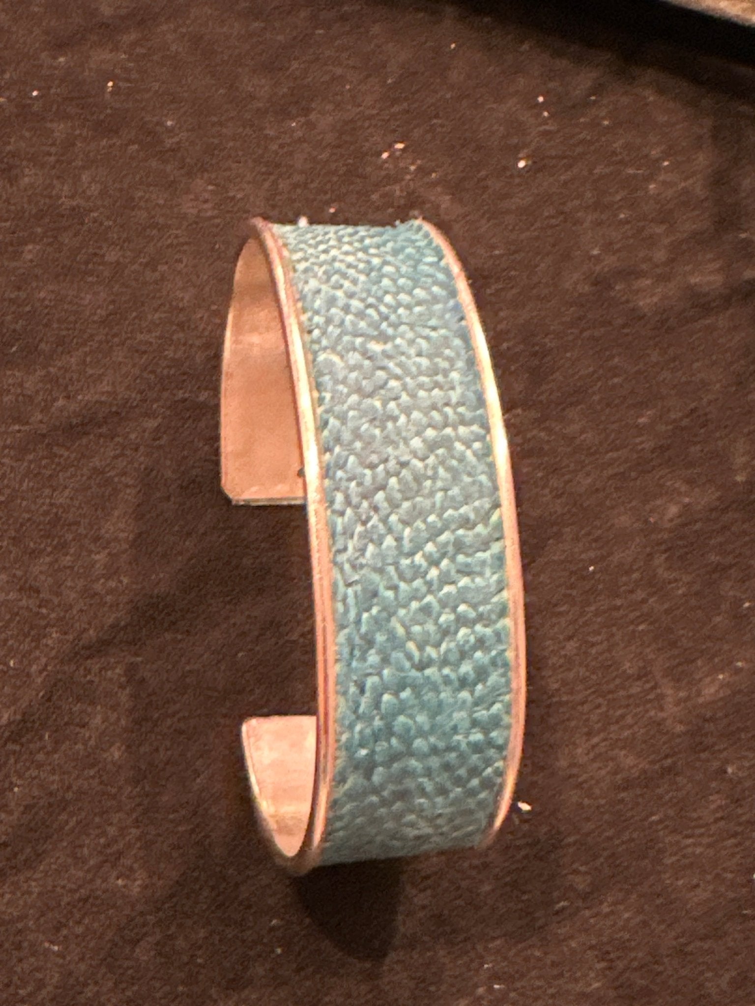 Salmon Leather Cuff Bracelets - Adjustable Assorted Colors - Cuff Bracelet - Bridger Leather
