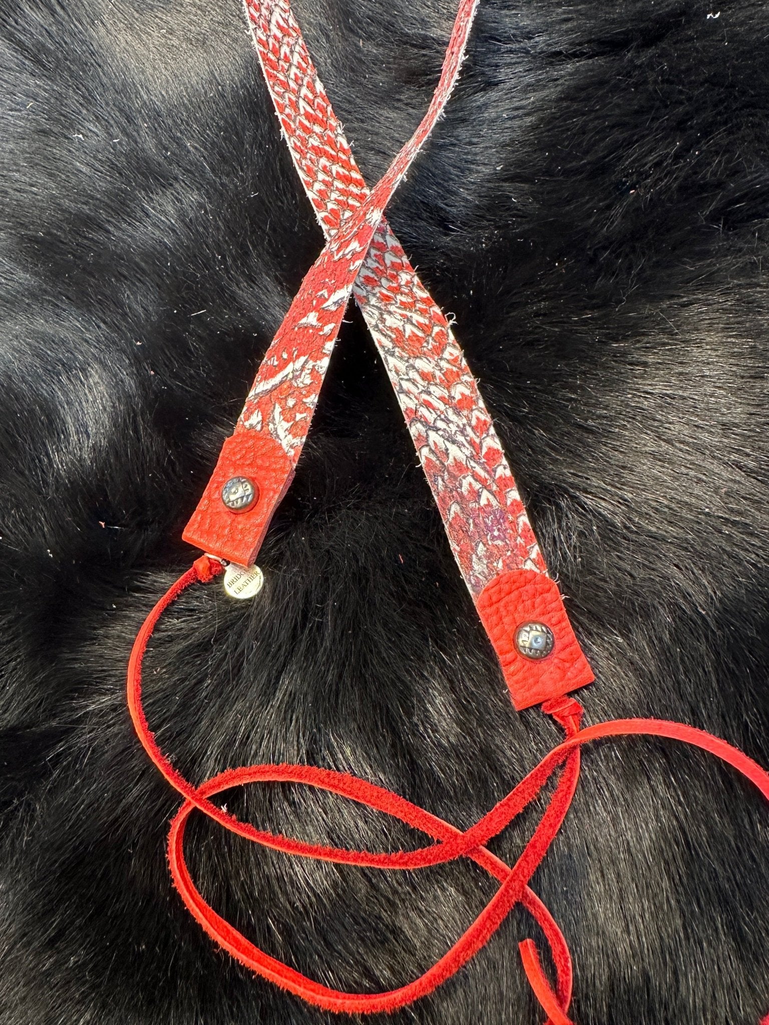 Salmon Leather Hatband - Hatband - Bridger Leather