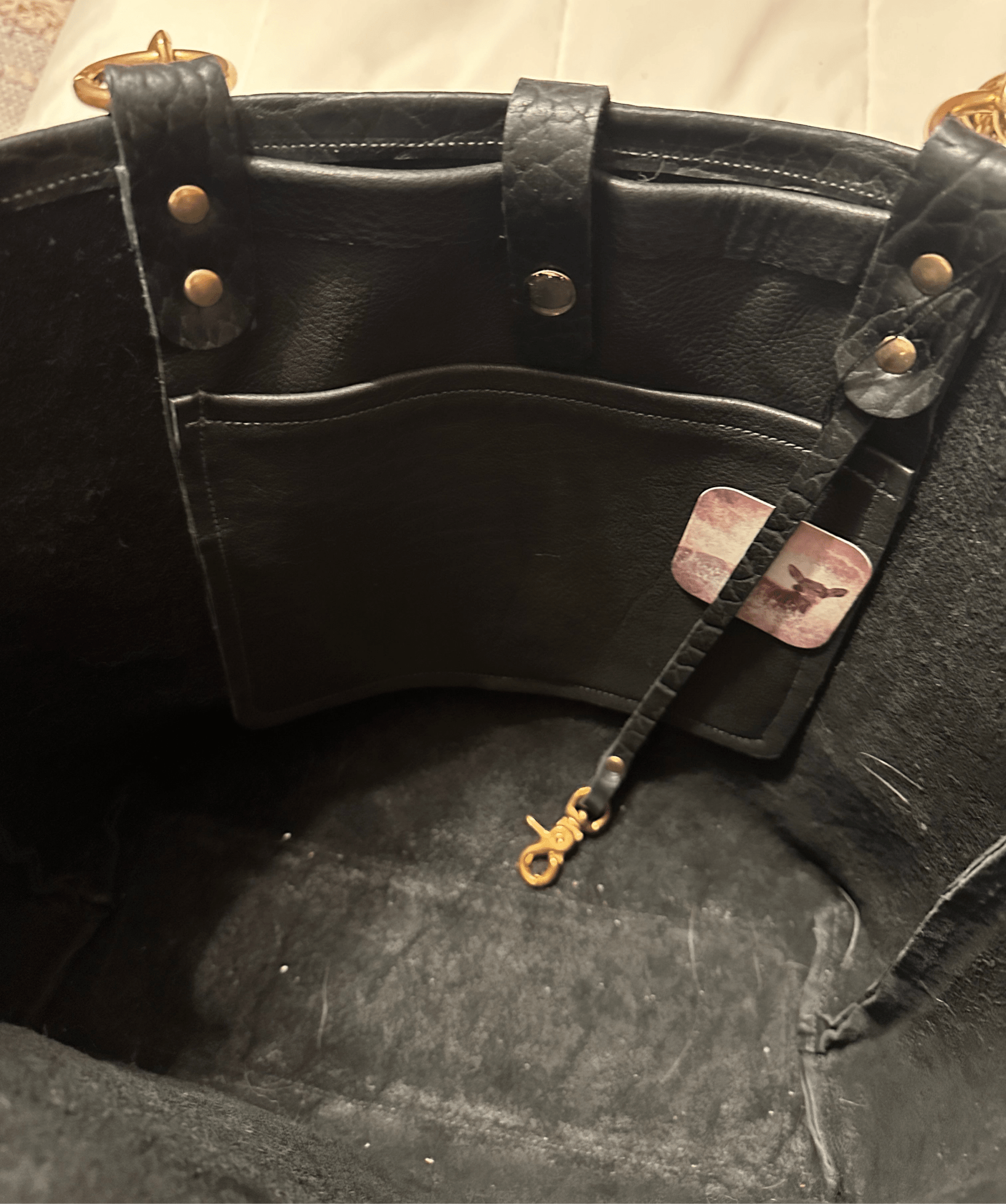 The Legacy Tote — Bison & Finn Raccoon - Tote - Bridger Leather